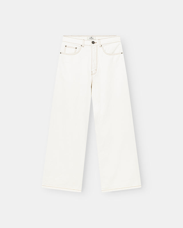 Extra baggy Denim Jeans White