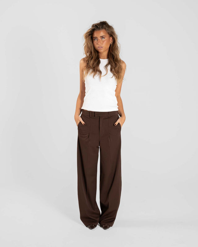 Baggy Suitpants Brown
