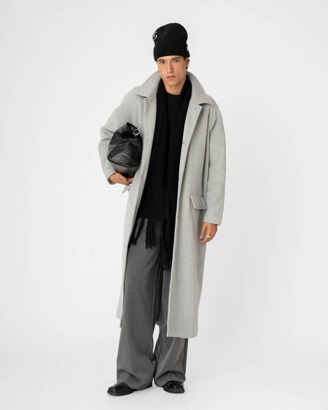 Raglan Coat Light Grey