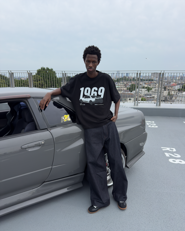 Tokyo Sun T-shirt Black
