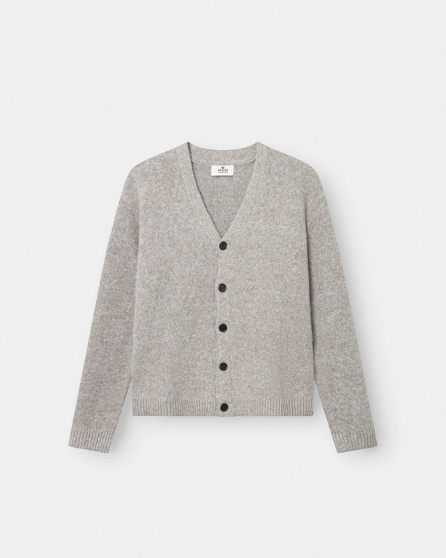 Cardigan Grå | Skagen - clothing.dk