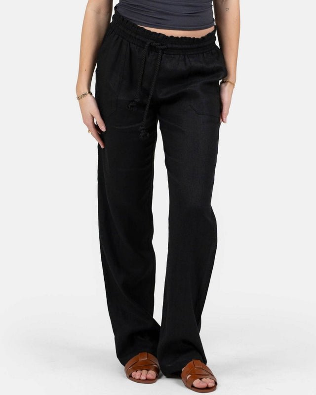 Hørbukser Lavtaljede Sort | Skagen - clothing.dk