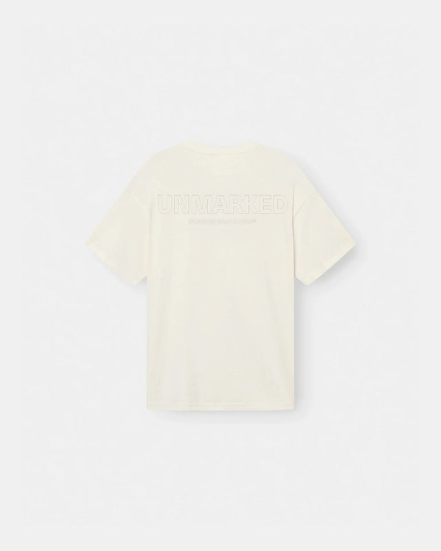 Unmarked T-Shirt tone - on - tone white | Skagen - clothing.dk