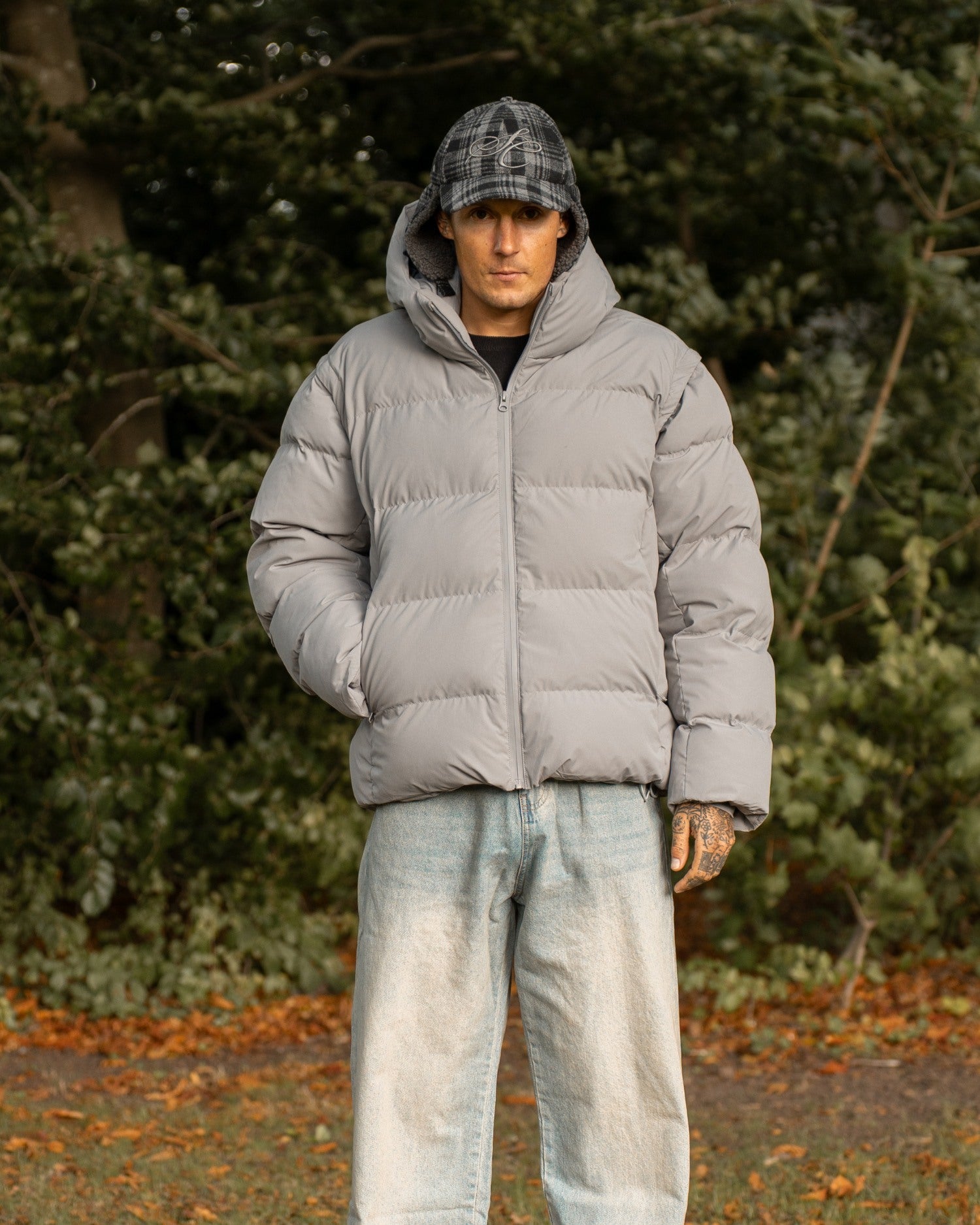 Puffer Jacket Grey