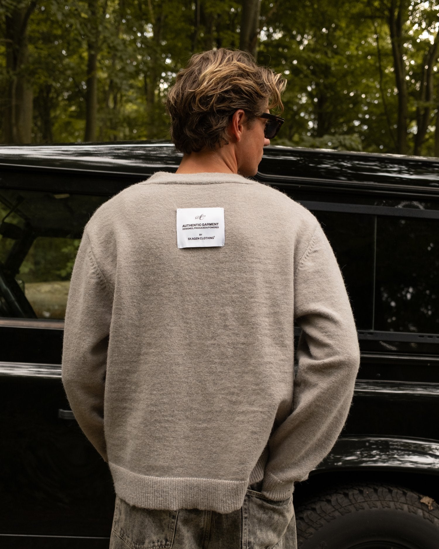 Cardigan Light Gray