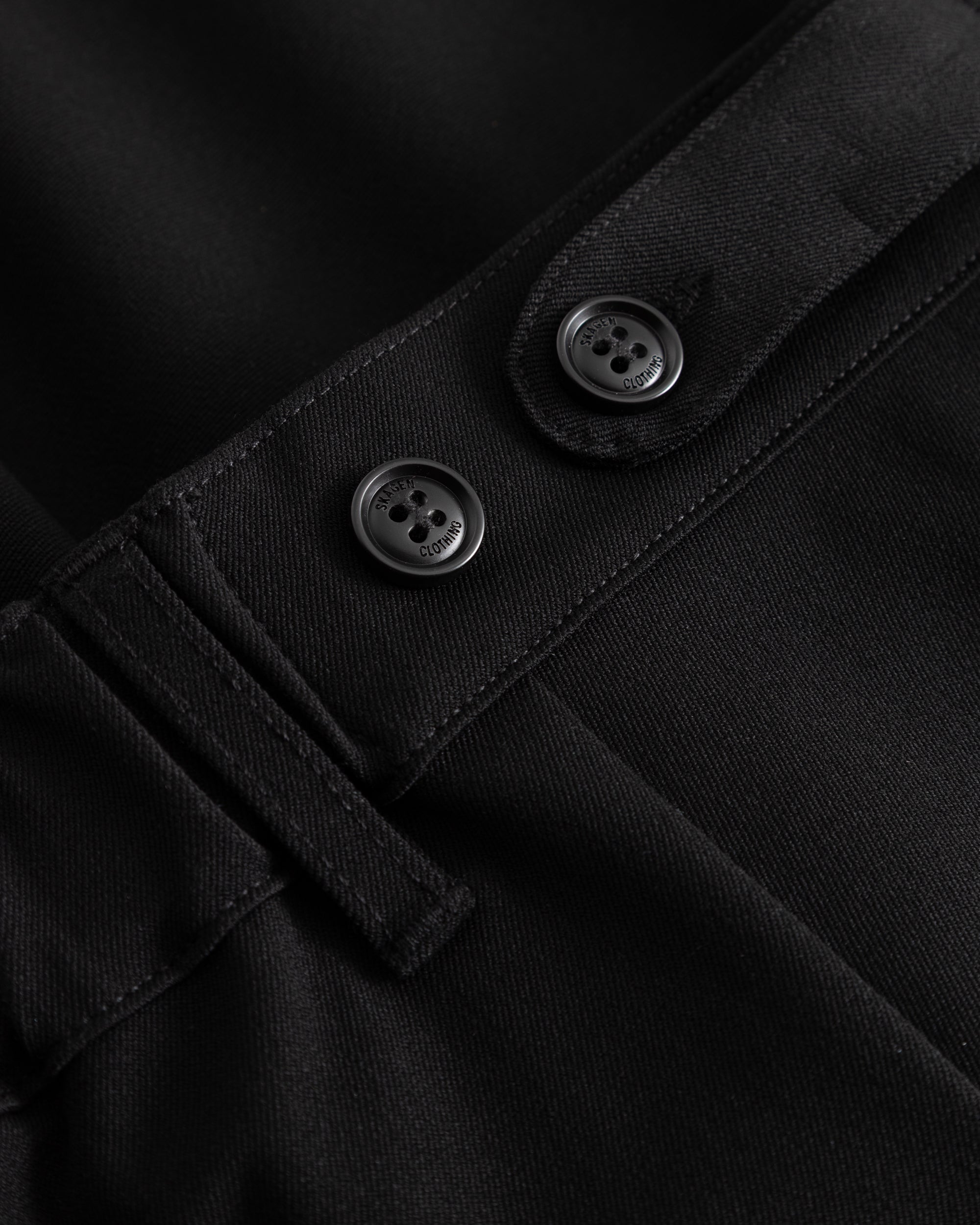 Baggy Suitpants Black