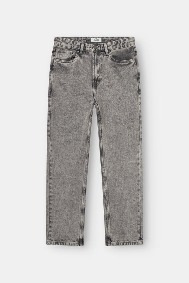 Denim jeans vasket grå