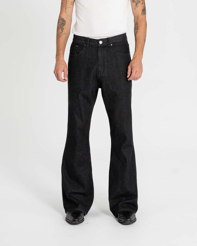 Bootcut jeans black