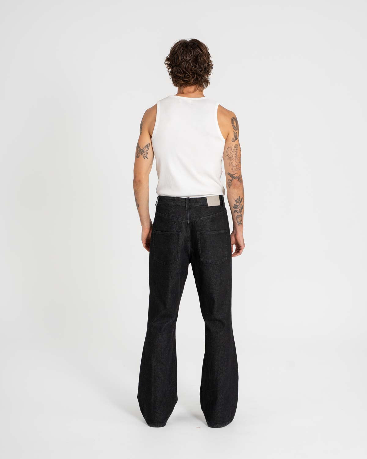 Bootcut jeans black
