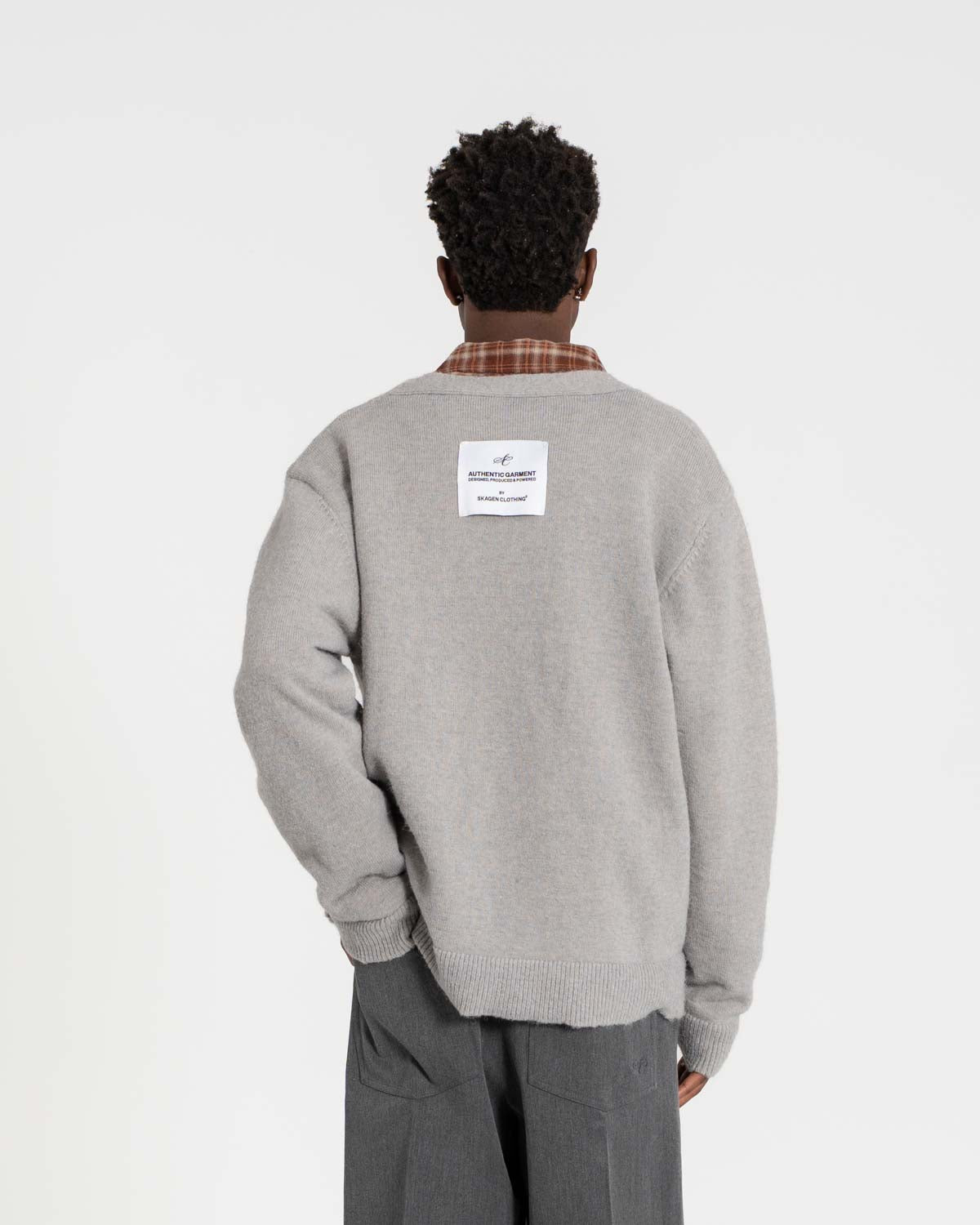 Cardigan Light Gray