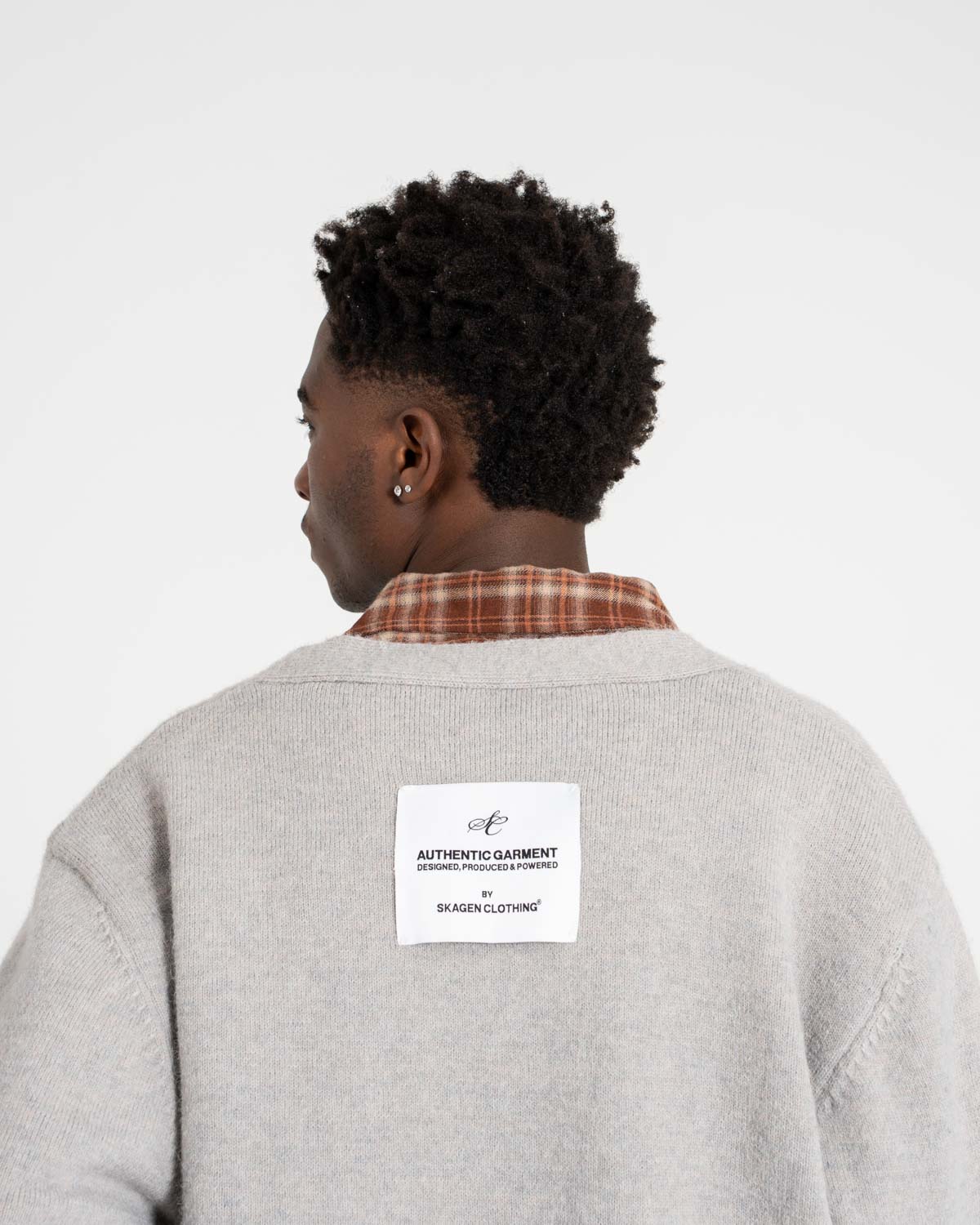Cardigan Light Gray