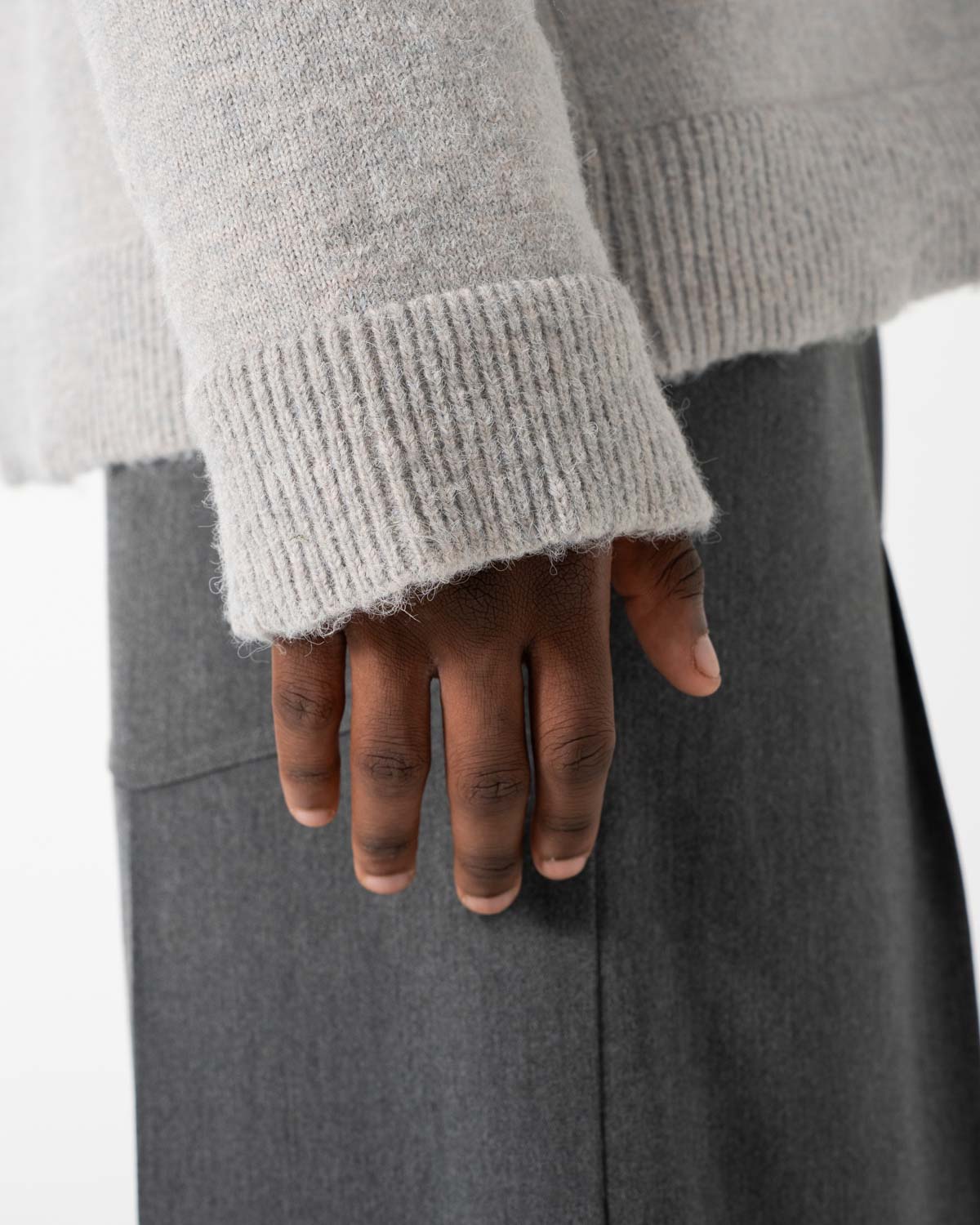 Cardigan Light Gray