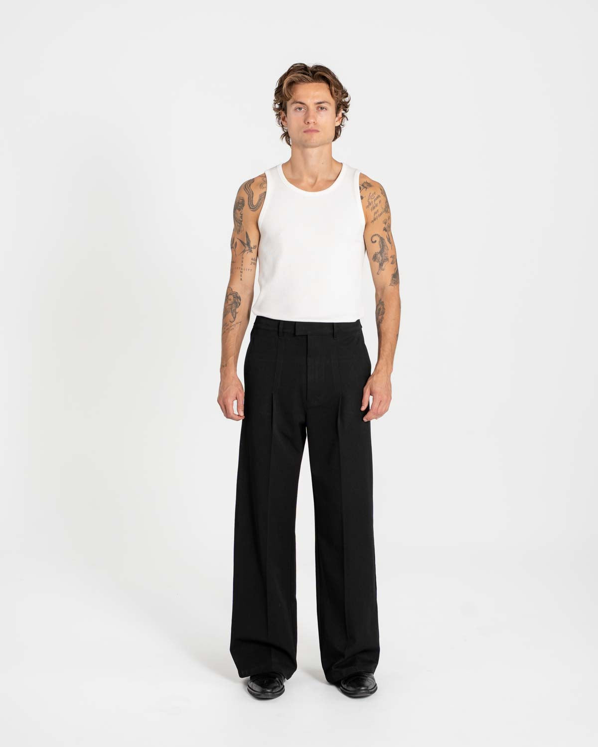 Baggy Suitpants Black