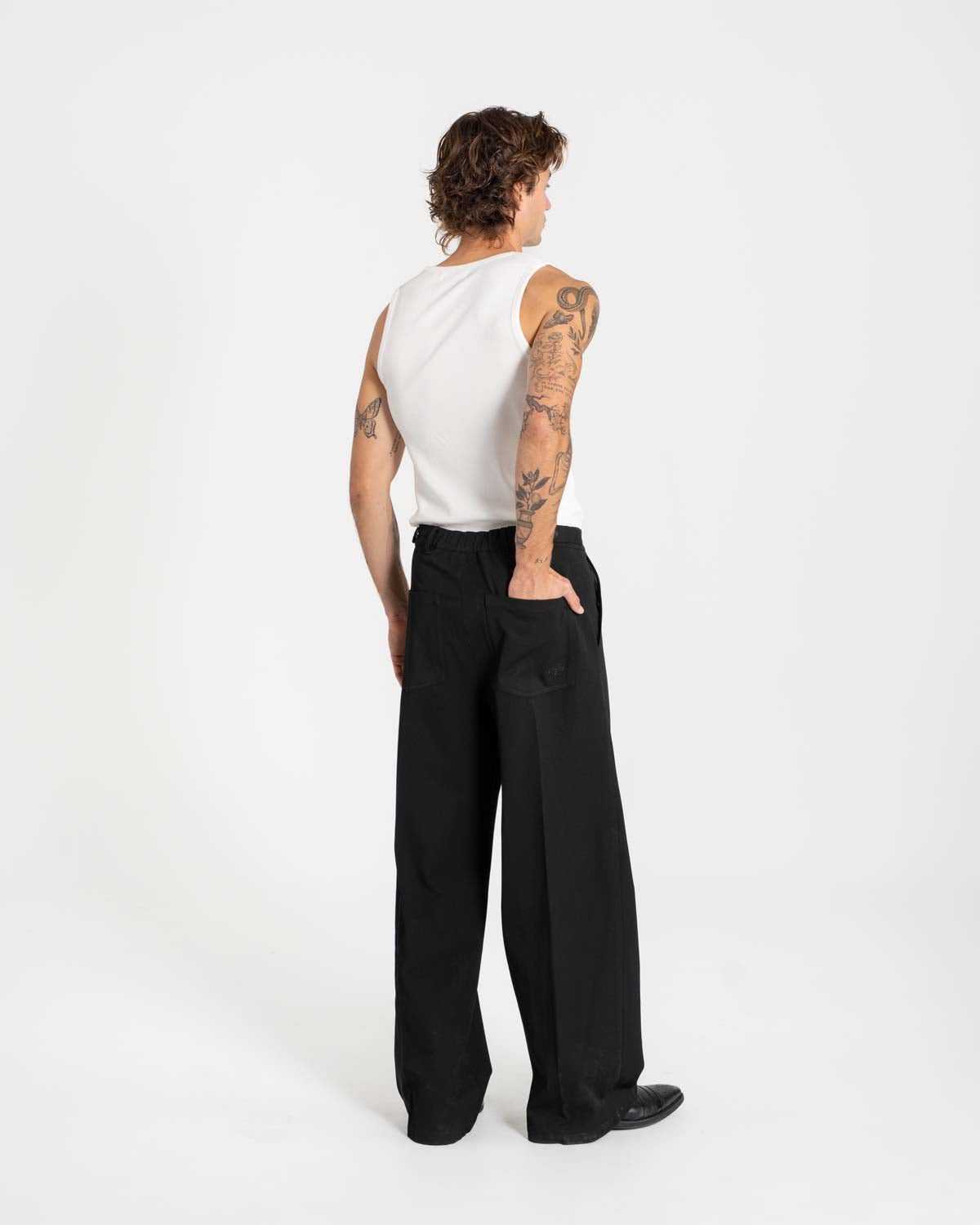 Baggy Suitpants Black