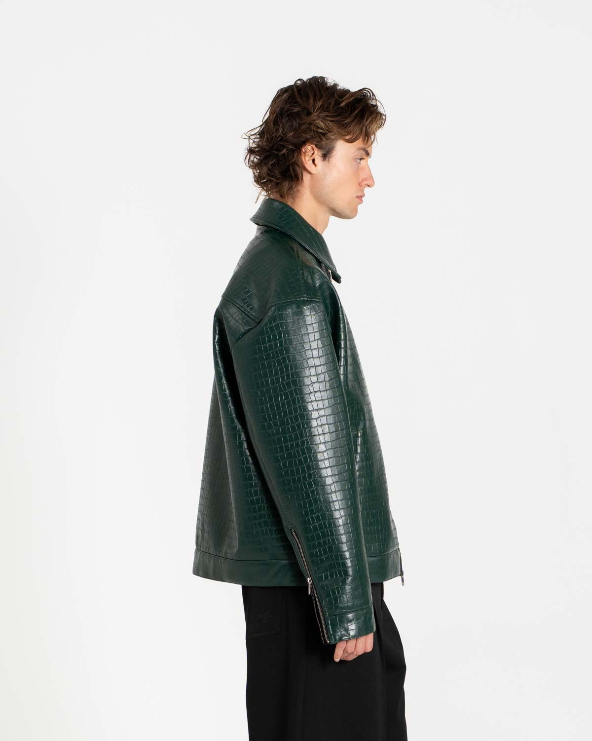 Croc Jacket Green