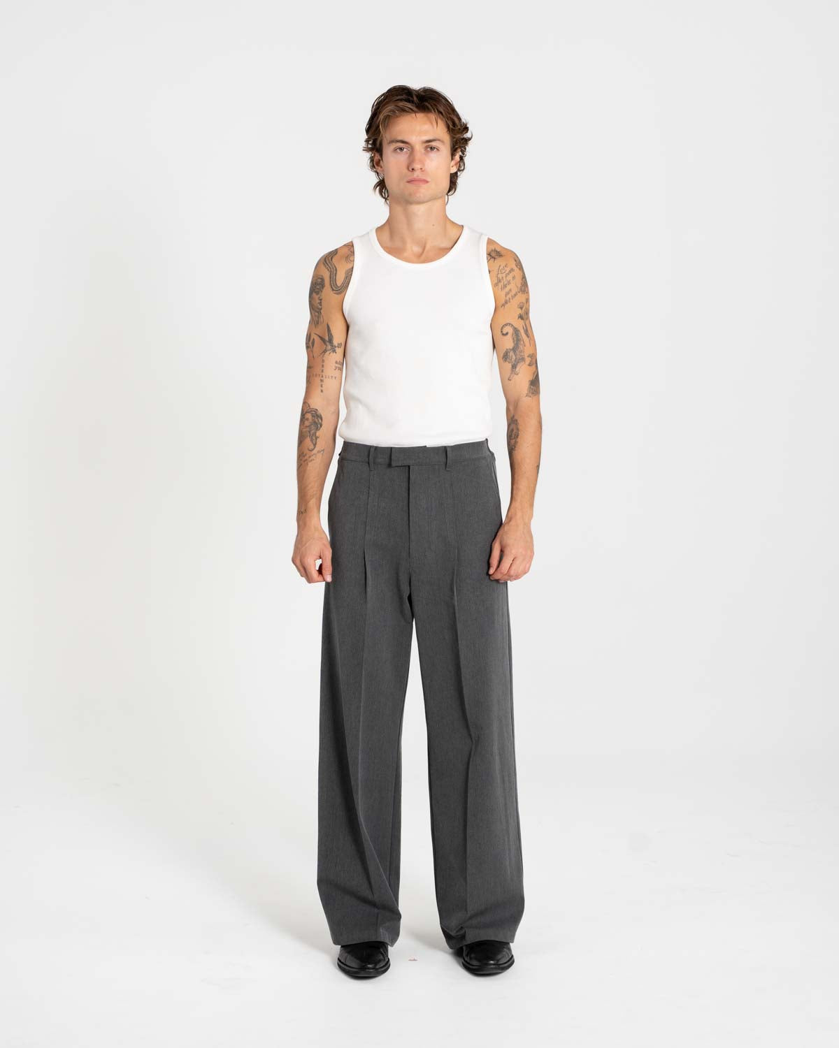 Baggy Suitpants Grey