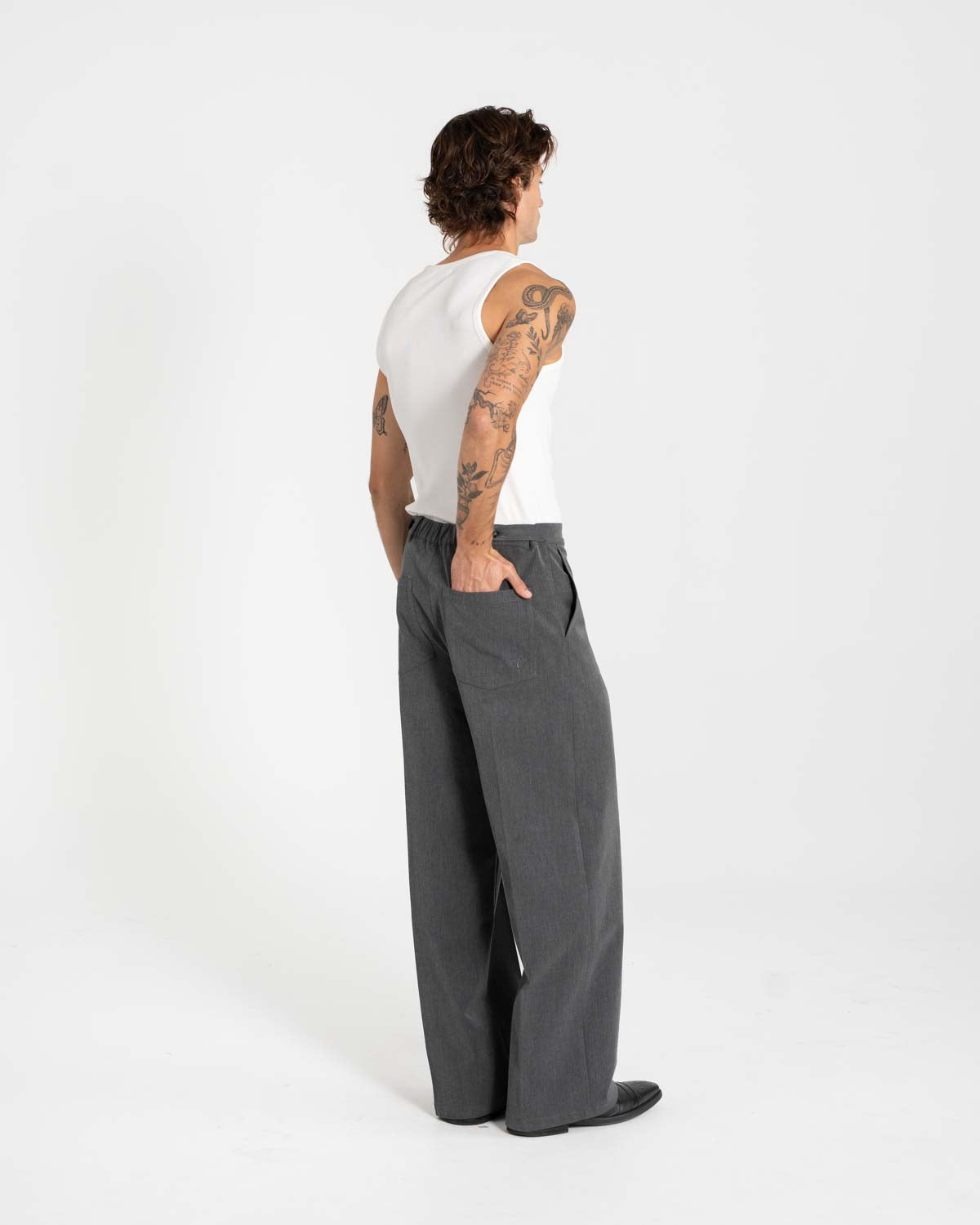Baggy Suitpants Grey