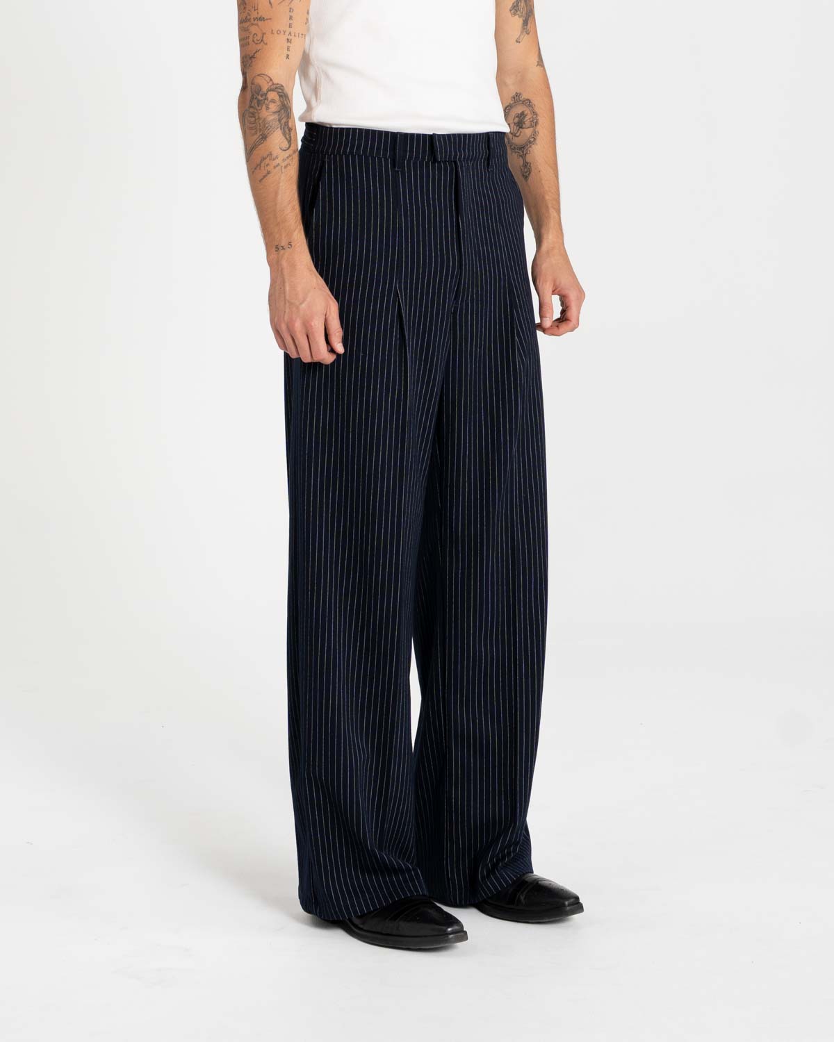 Baggy Suitpants Pinstriped