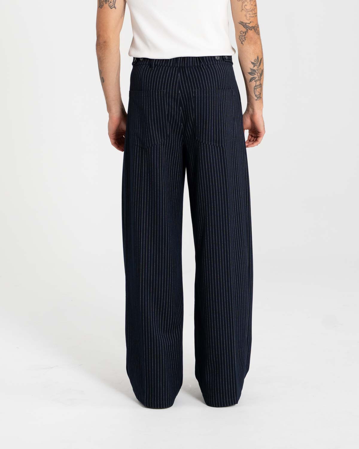 Baggy Suitpants Pinstriped