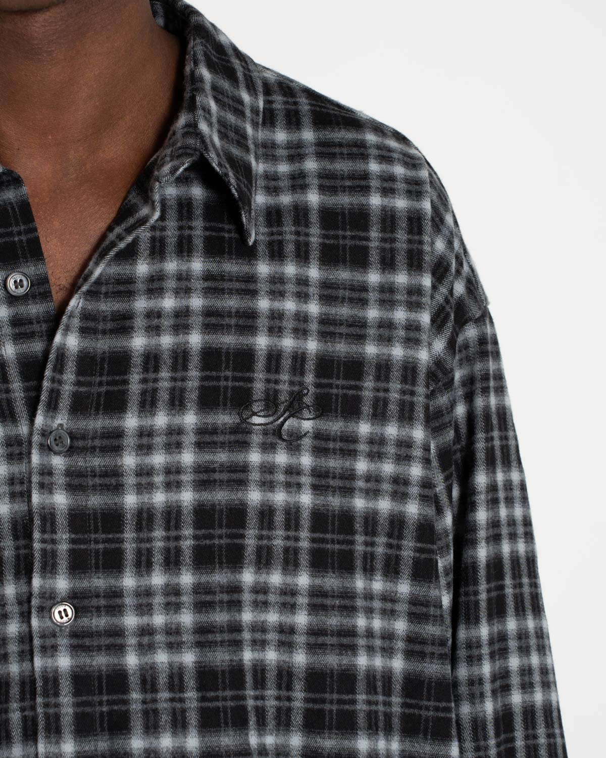 Ternet Flannel Shirt grey