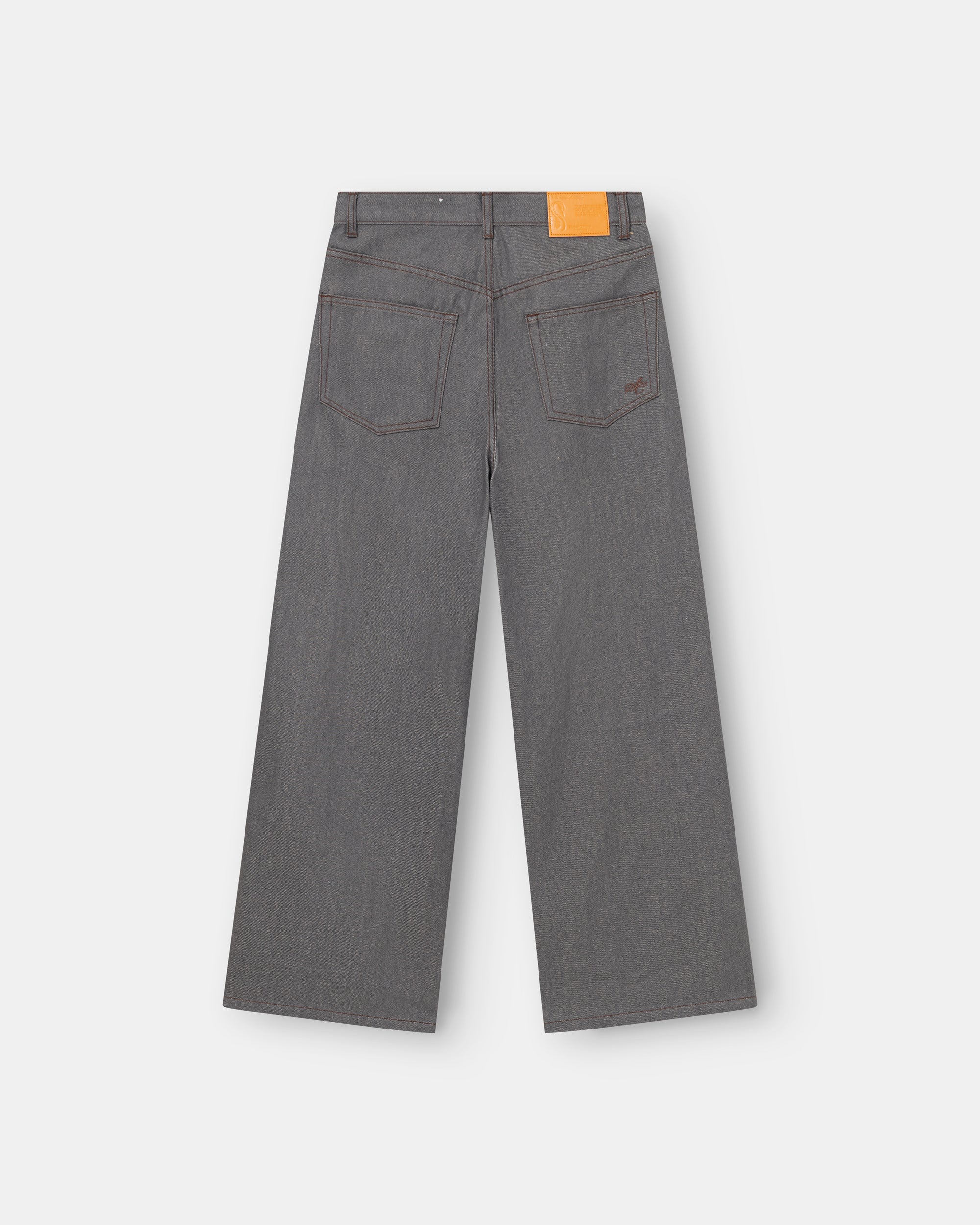 Raw Selvedge Denim Jeans grey