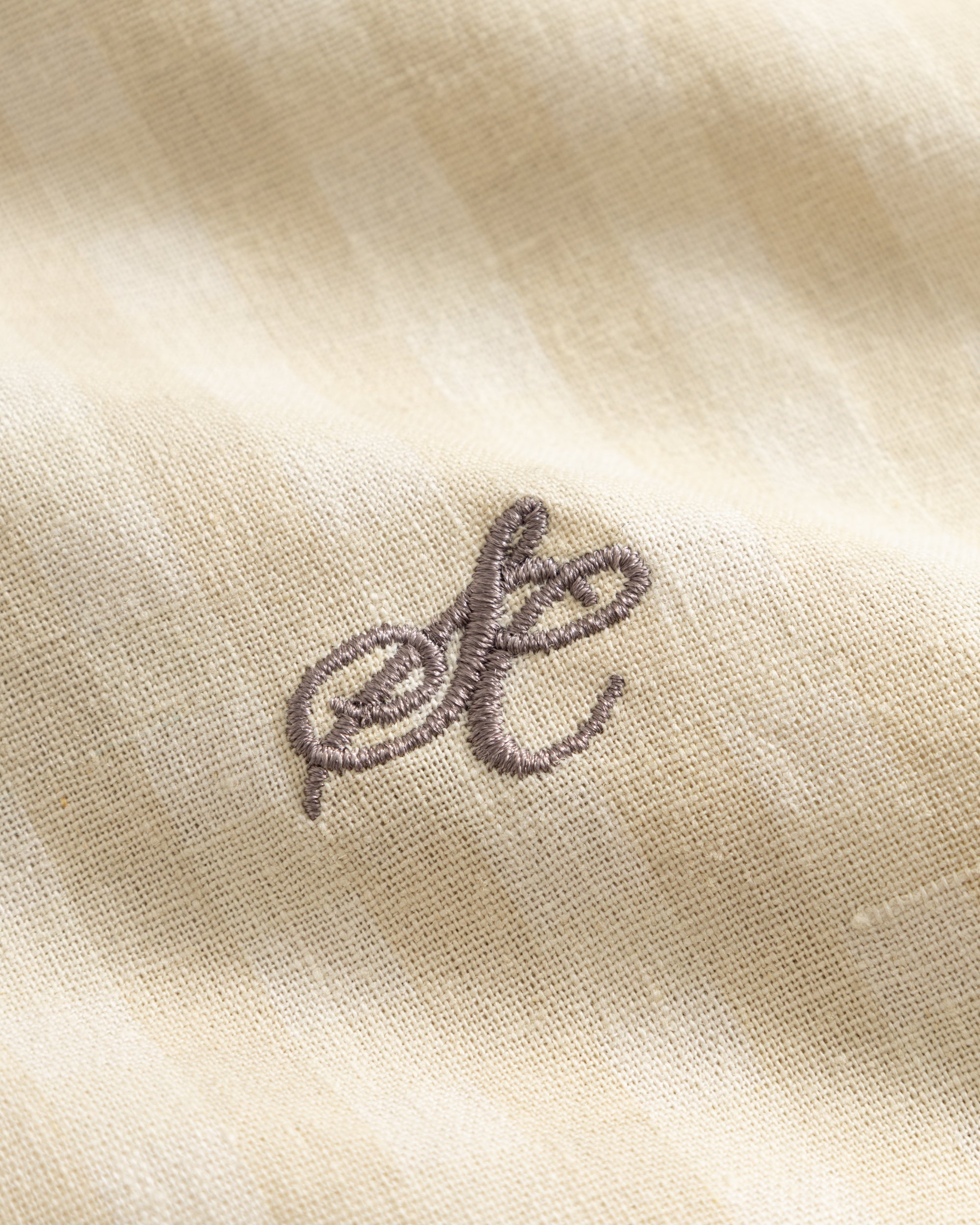 Checked Shirt Beige