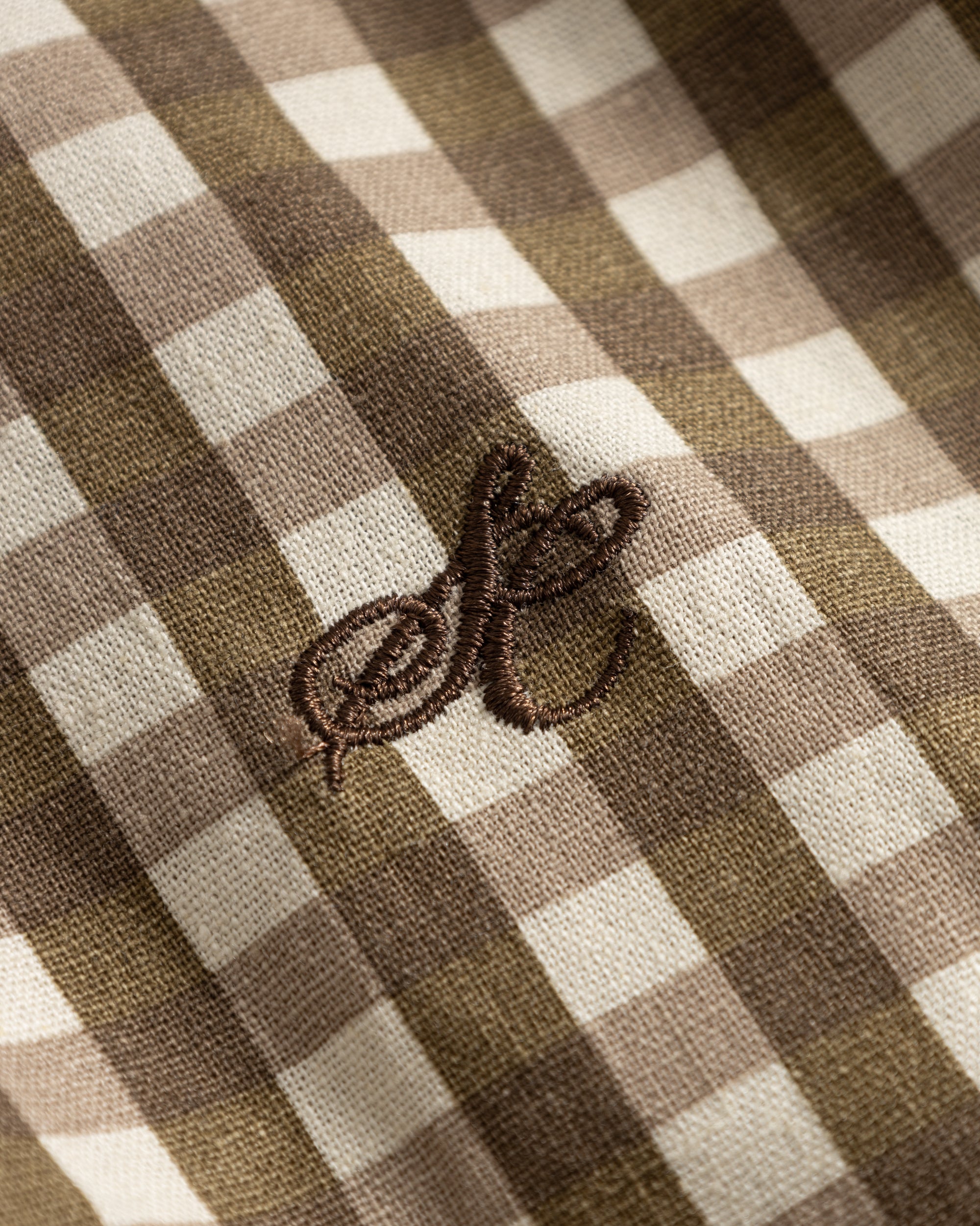 Checked Shirt Mokka
