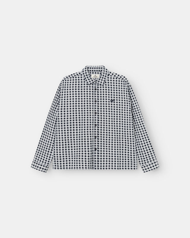 Checked Shirt Navy