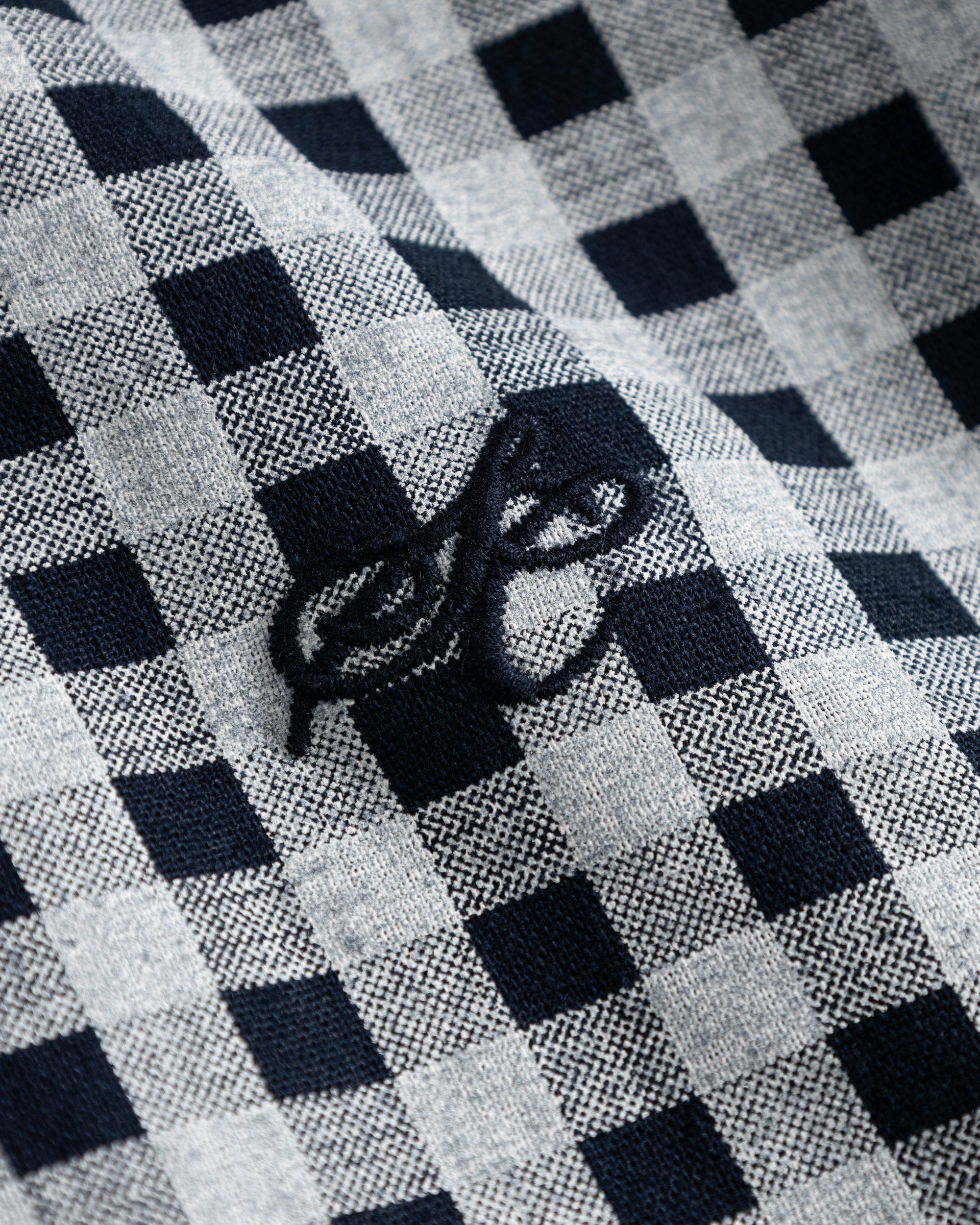Checked Shirt Navy