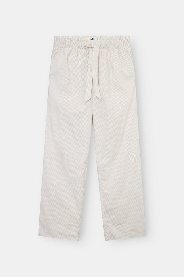 Pyjamasbukse Beige stripete