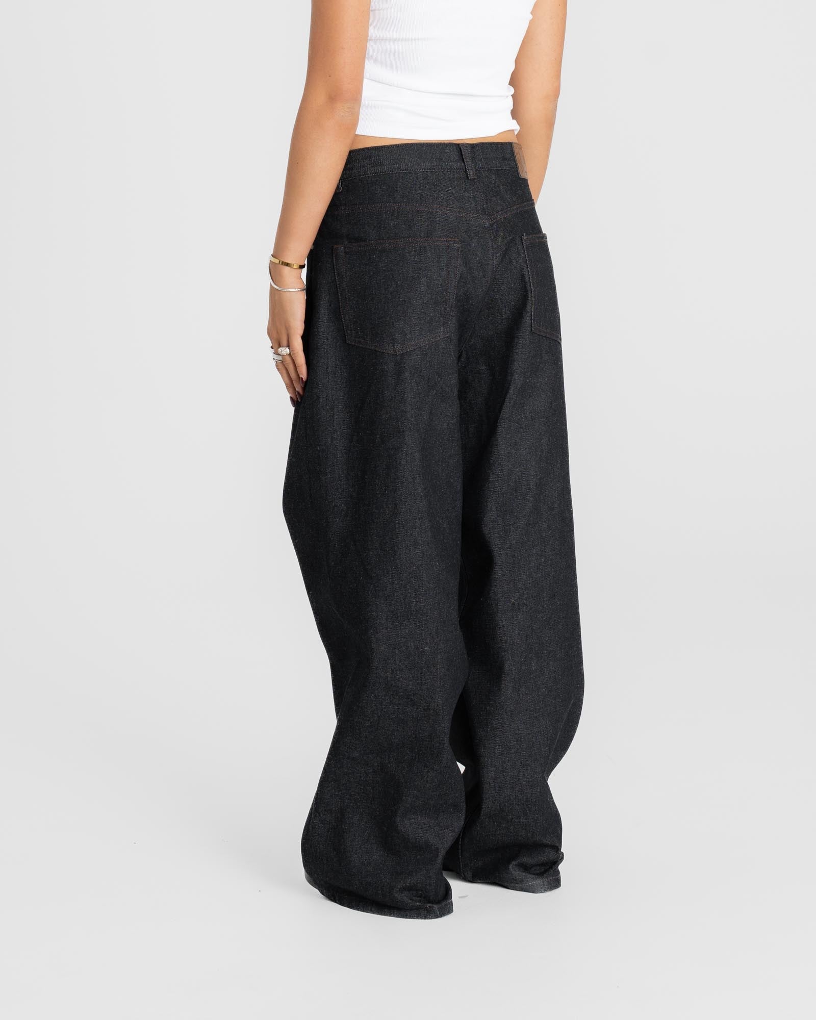 Extra Baggy denim jeans Selvedge