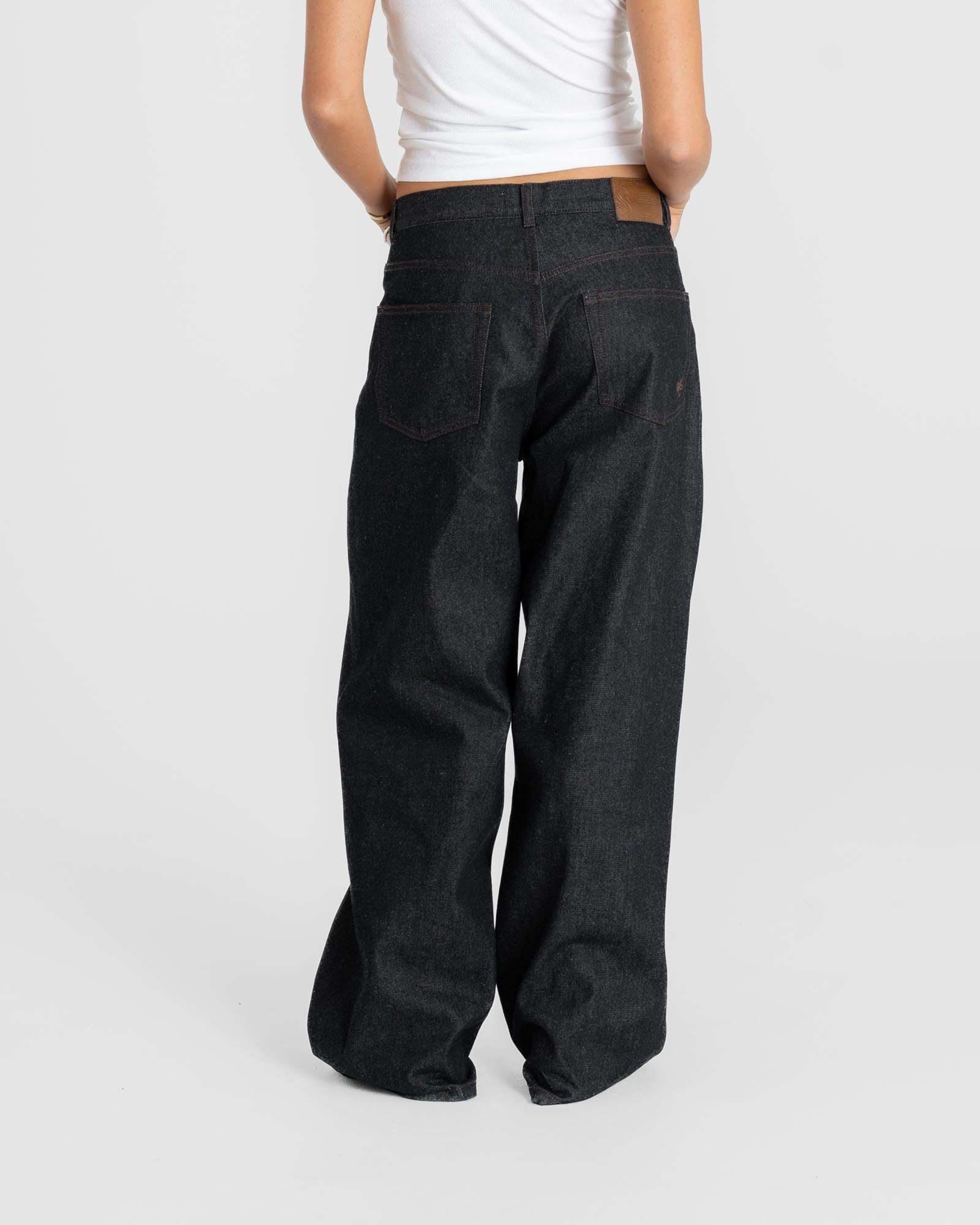 Extra Baggy denim jeans Selvedge