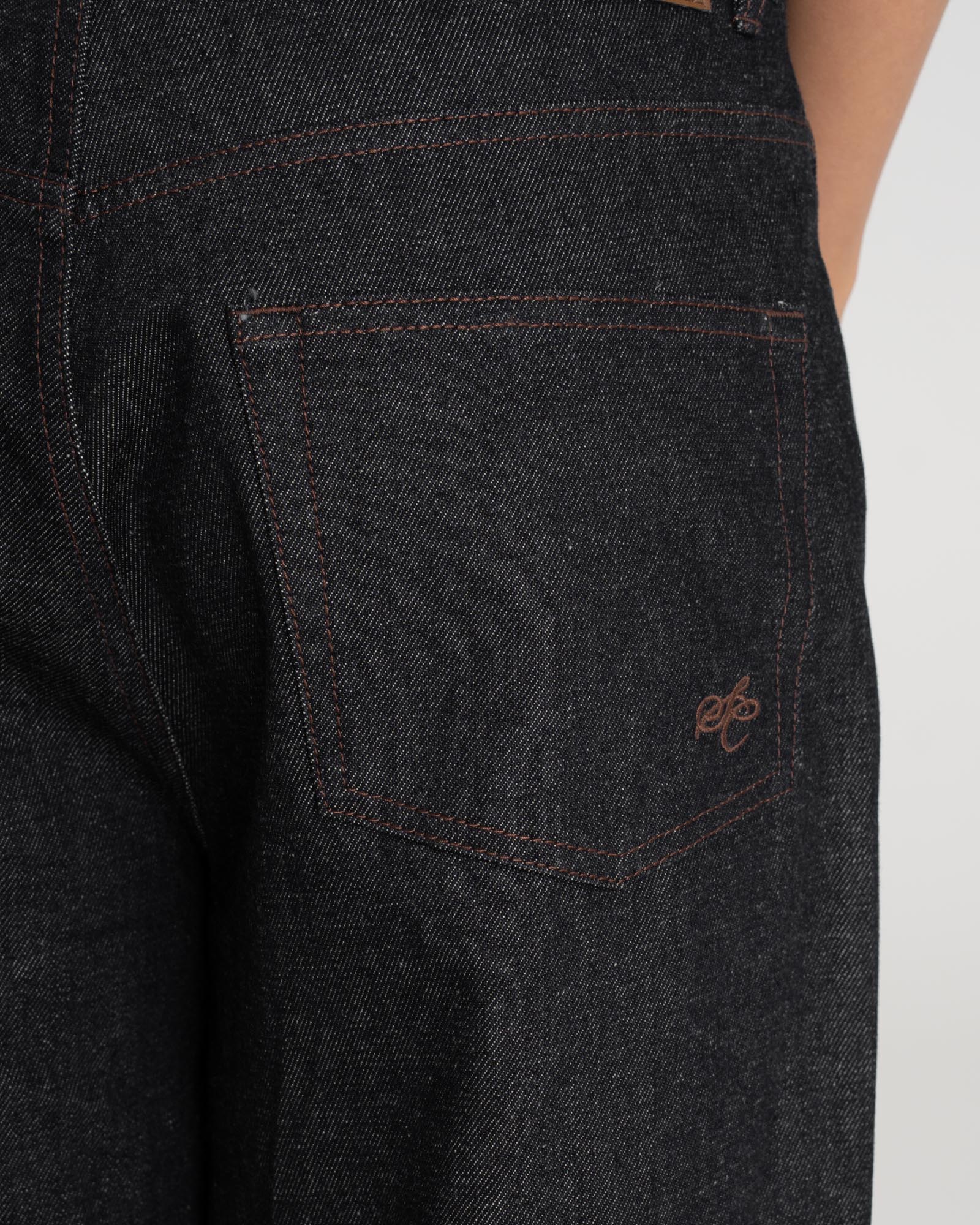 Extra Baggy denim jeans Selvedge