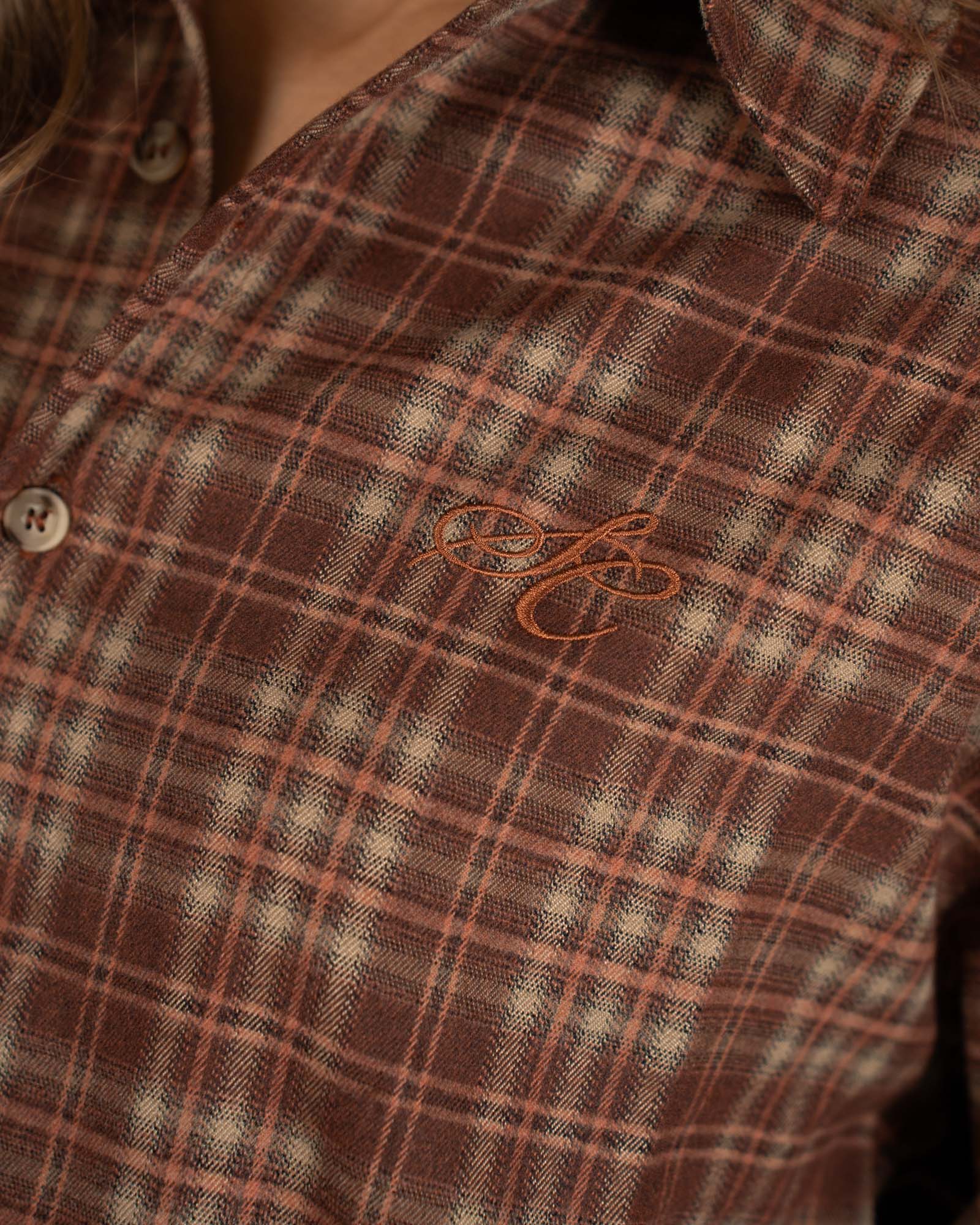 Ternet Flannel shirt bordeaux