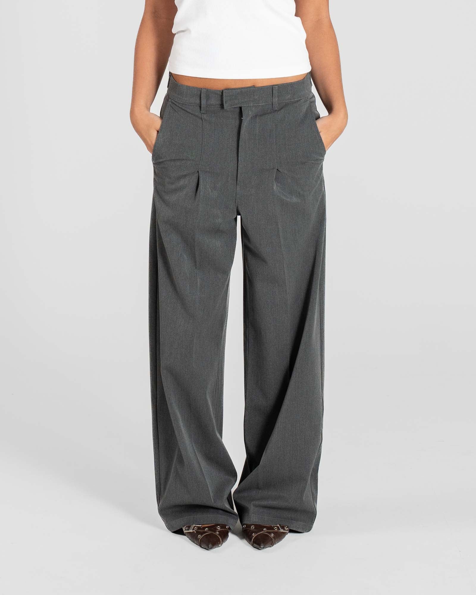 Baggy Suitpants Grey dame