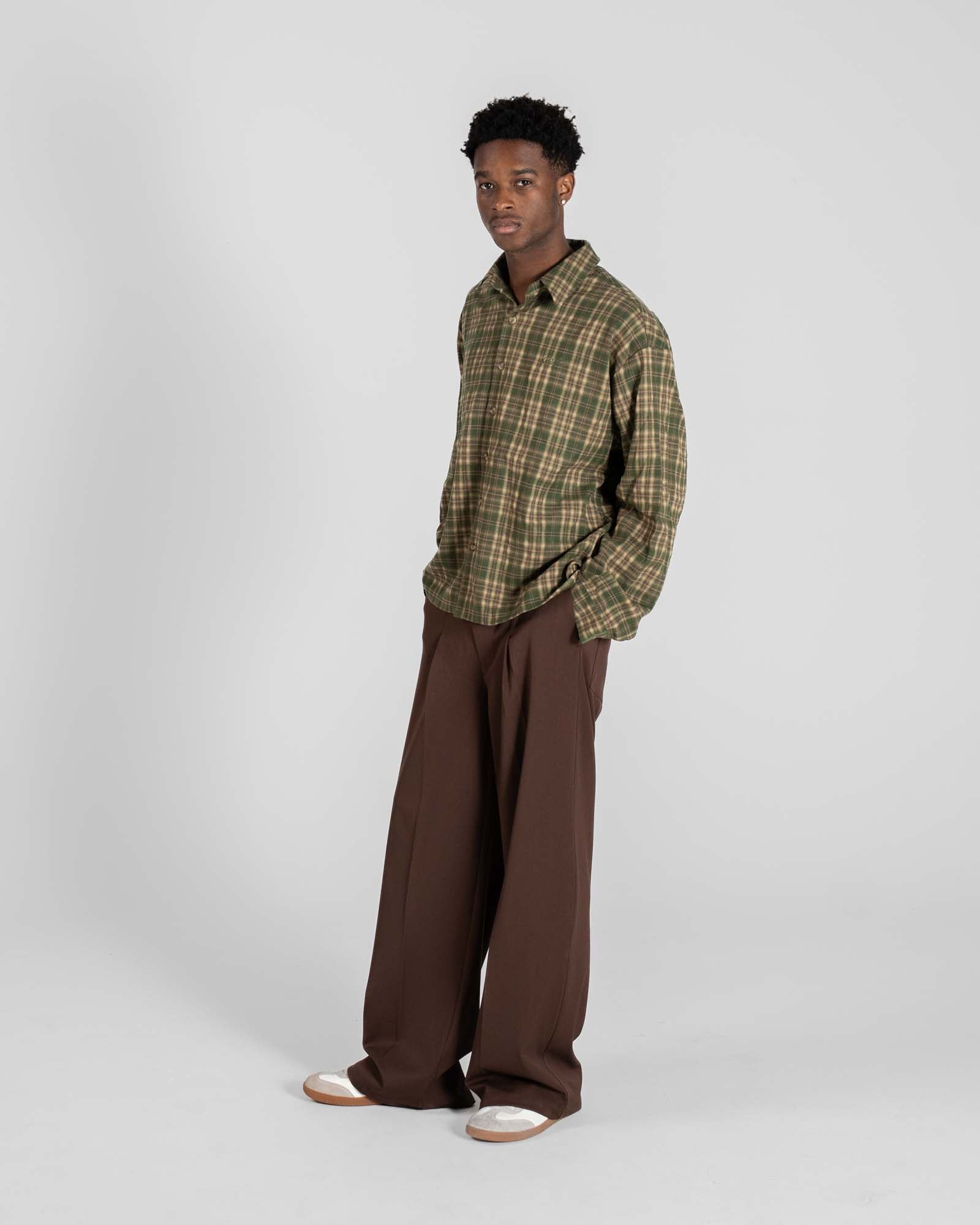 Ternet Flannel shirt Green