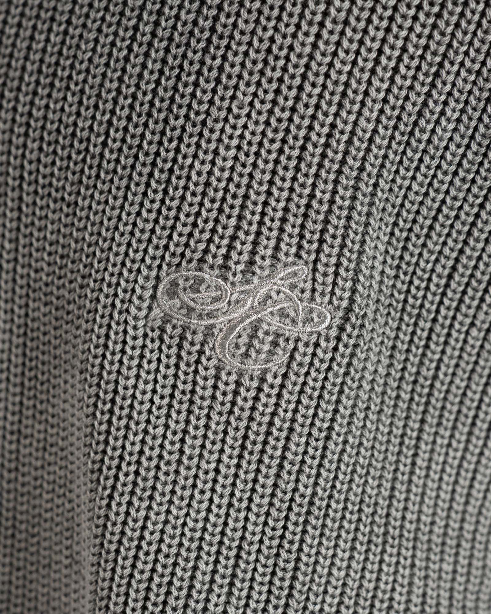 Knit Sweater Washed Grey