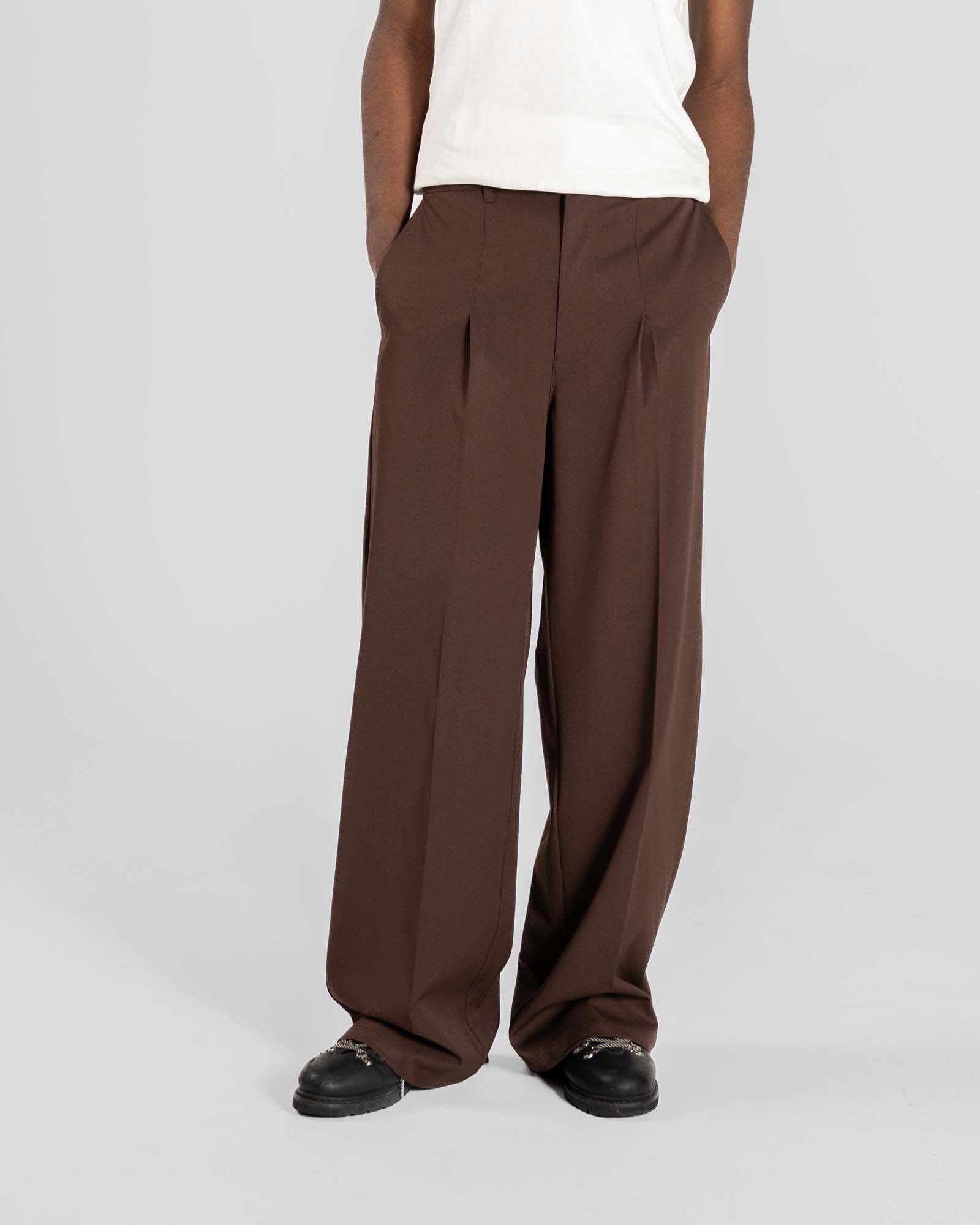 Baggy Suitpants Brown