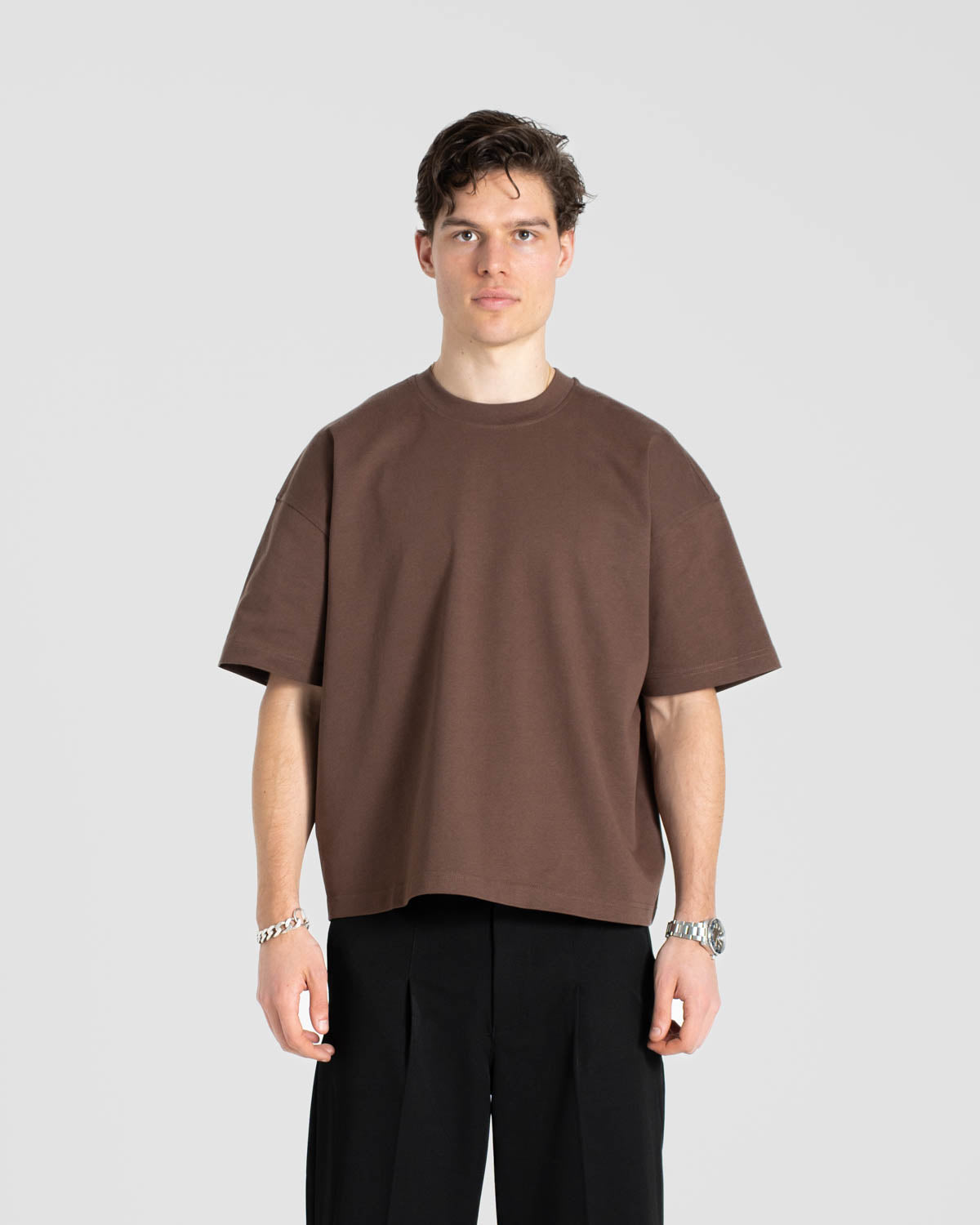 Blank T-Shirt Brown
