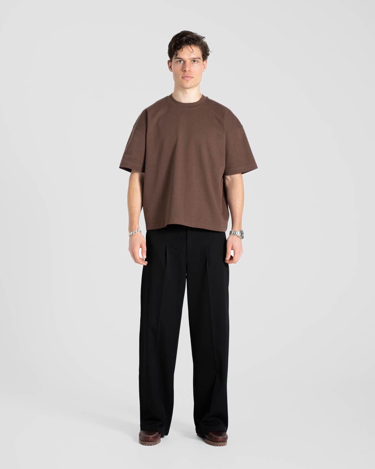 Blank T-Shirt Brown