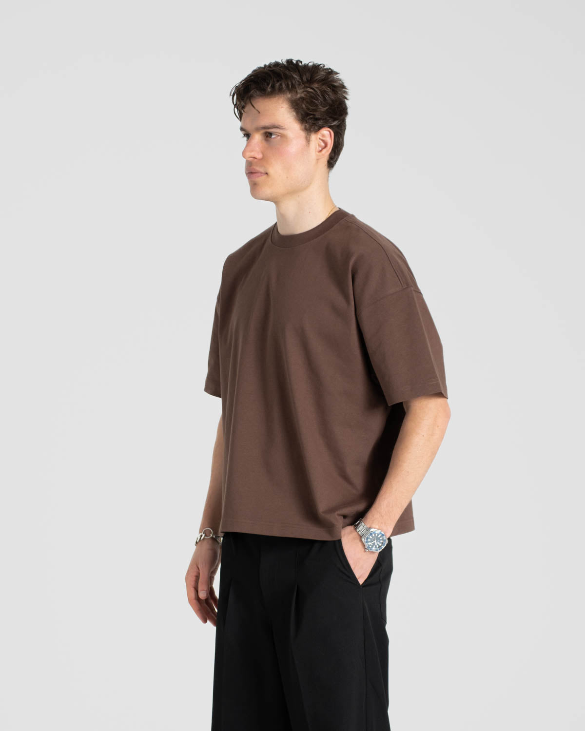Blank T-Shirt Brown