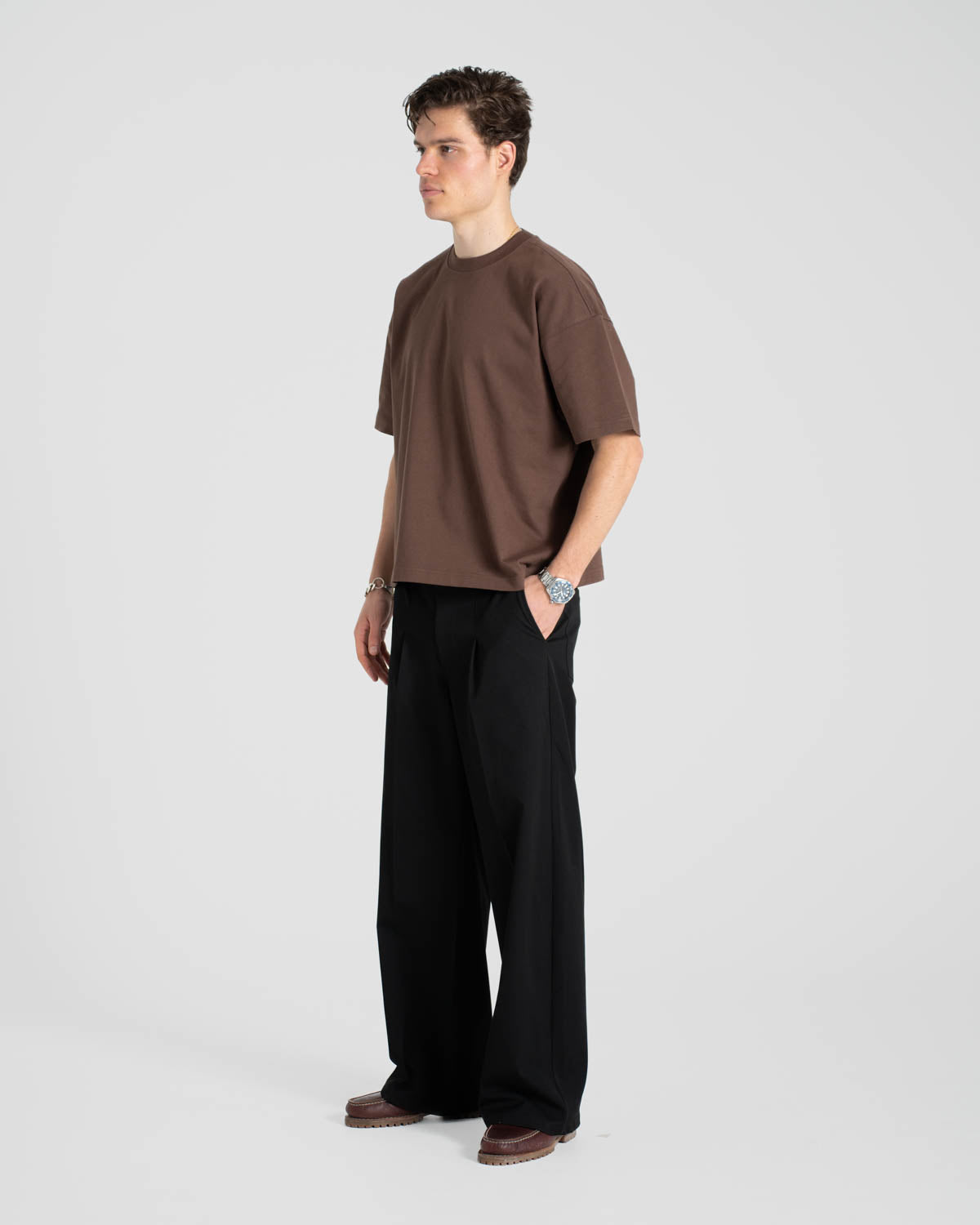 Blank T-Shirt Brown