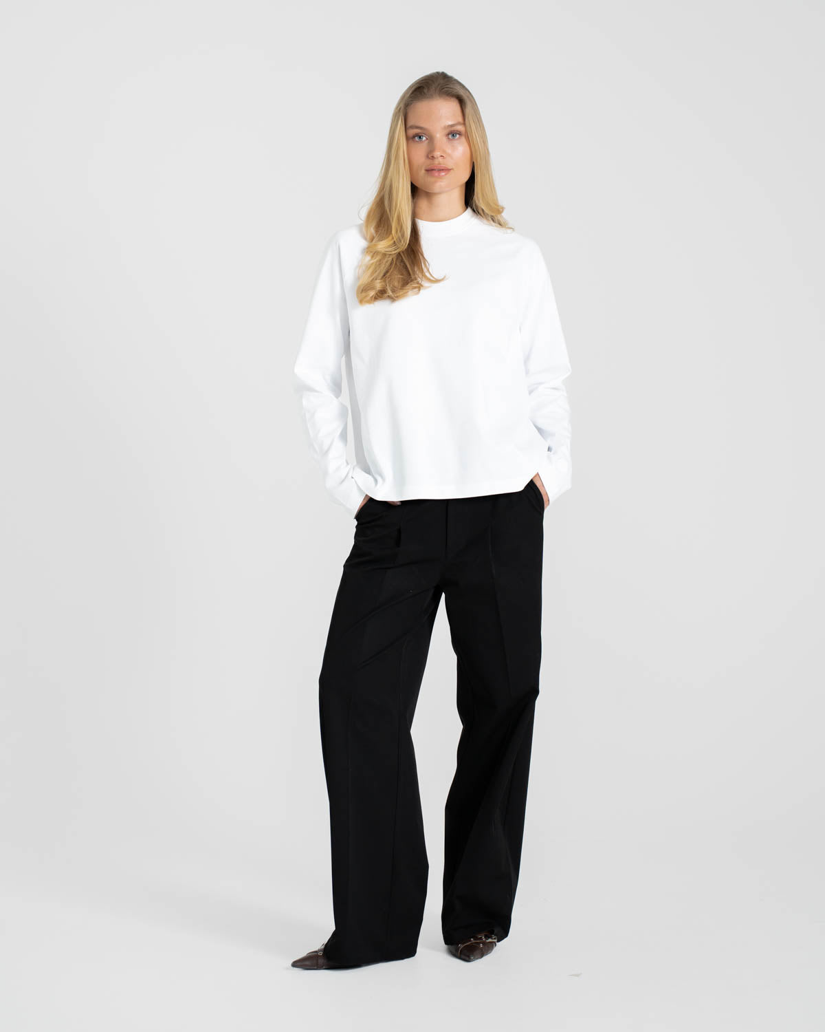 Raglan Longsleeve T-shirt White