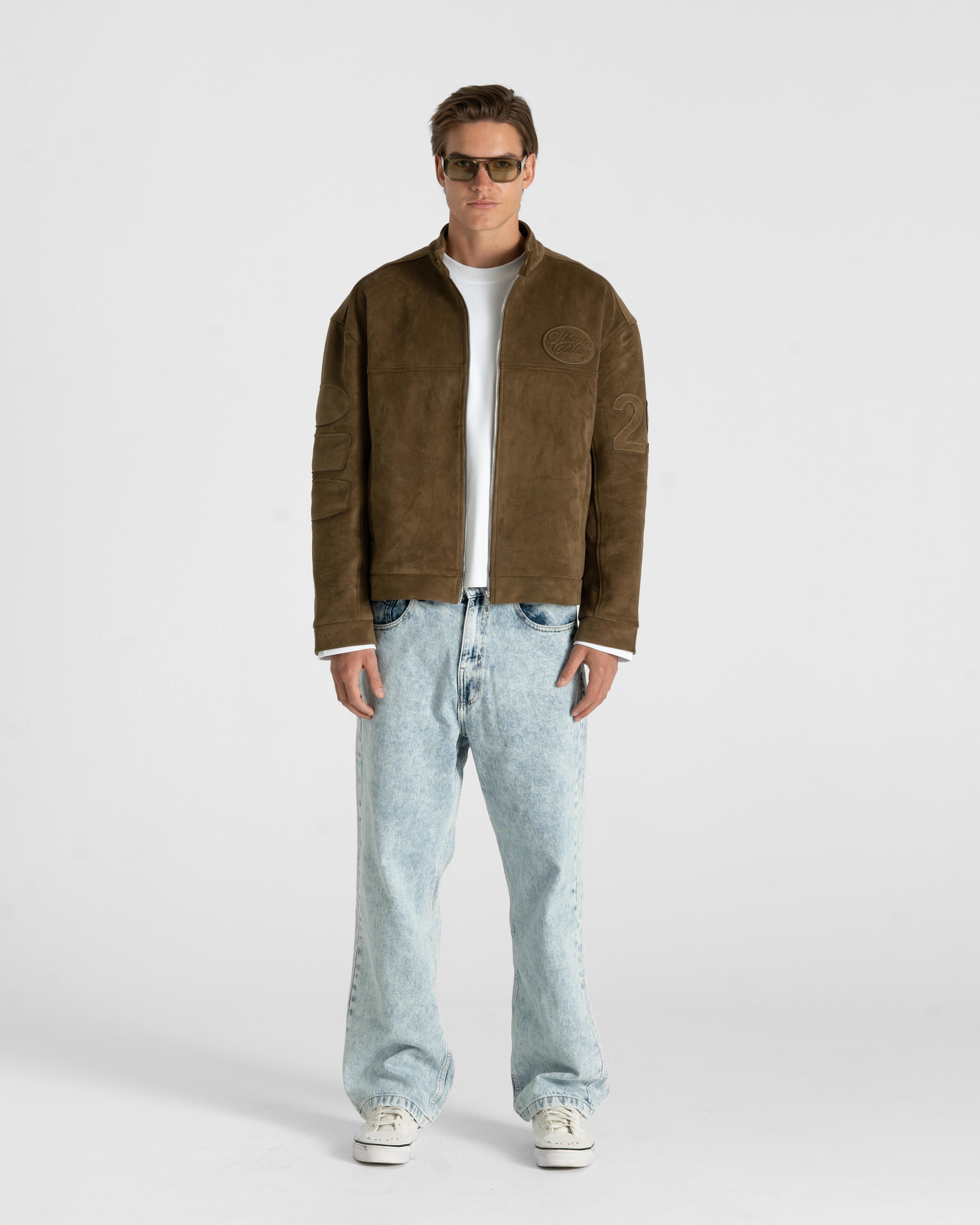 Baggy denim jeans light blue