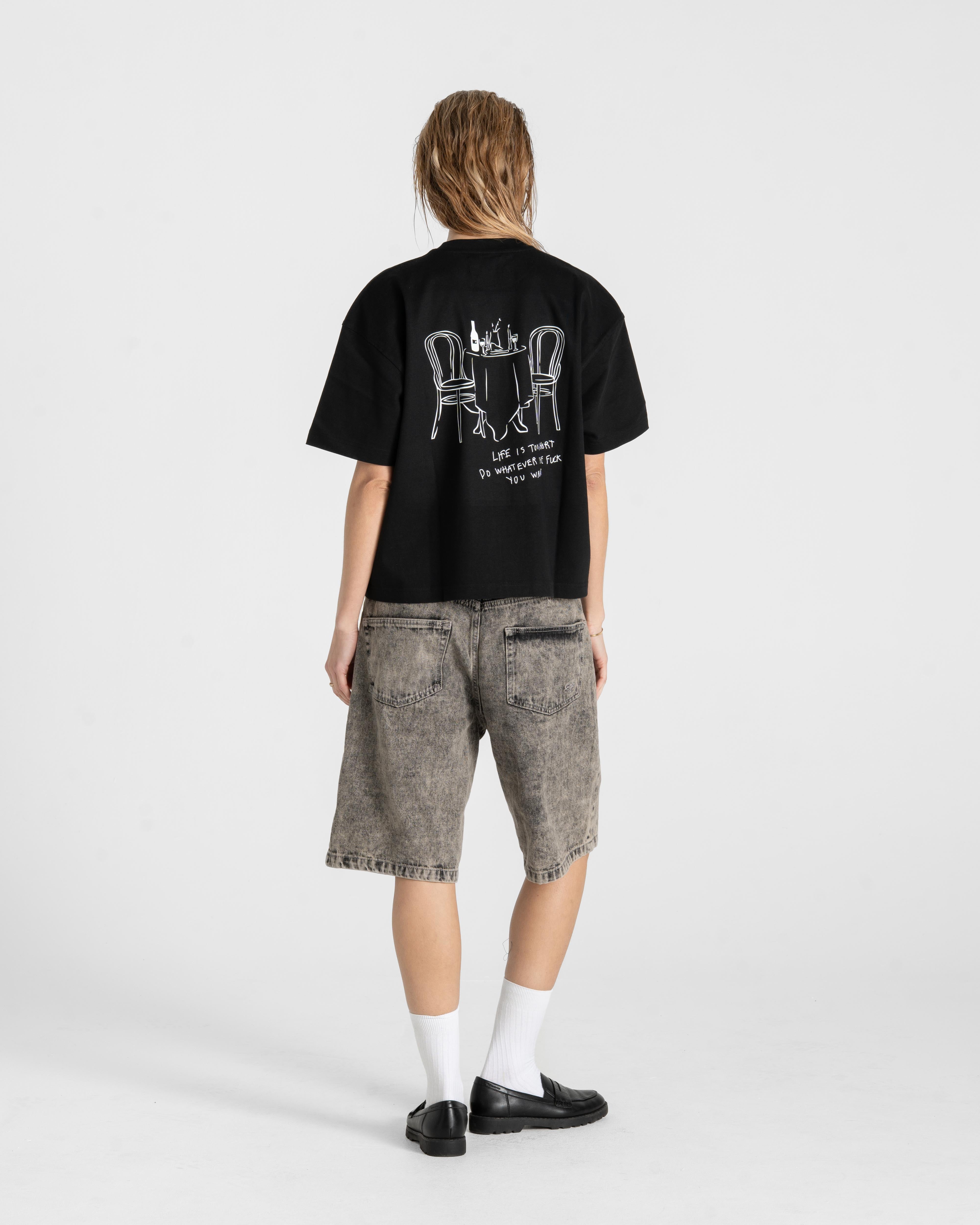 Jorts Washed Grey
