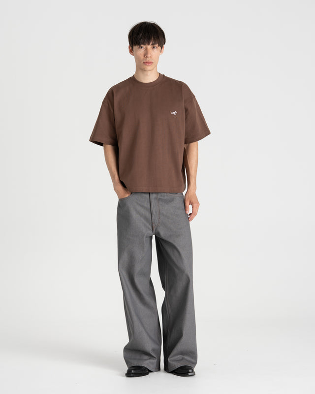 SC Logo T-shirt Brown