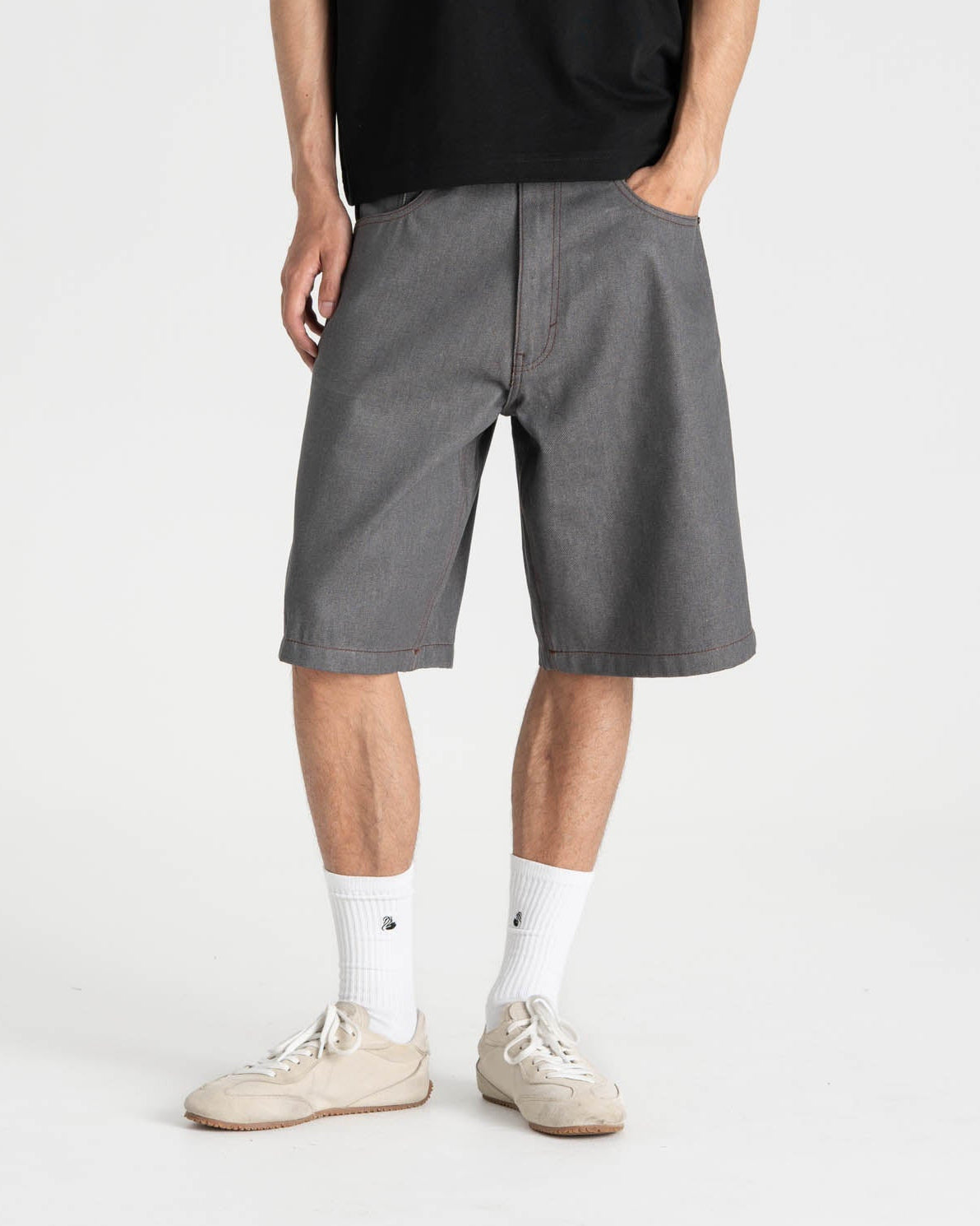 Jorts Grey Selvedge