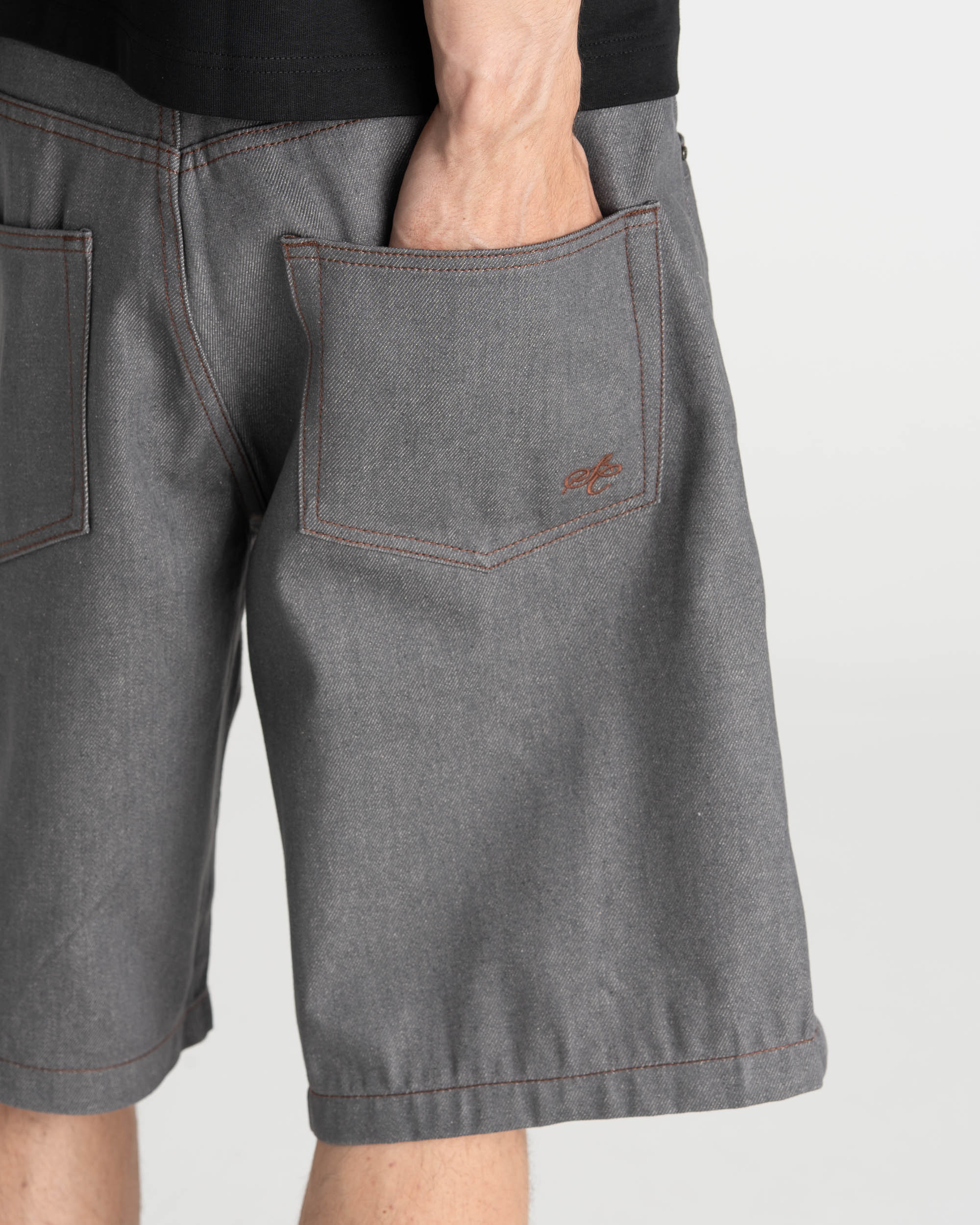 Jorts Grey Selvedge