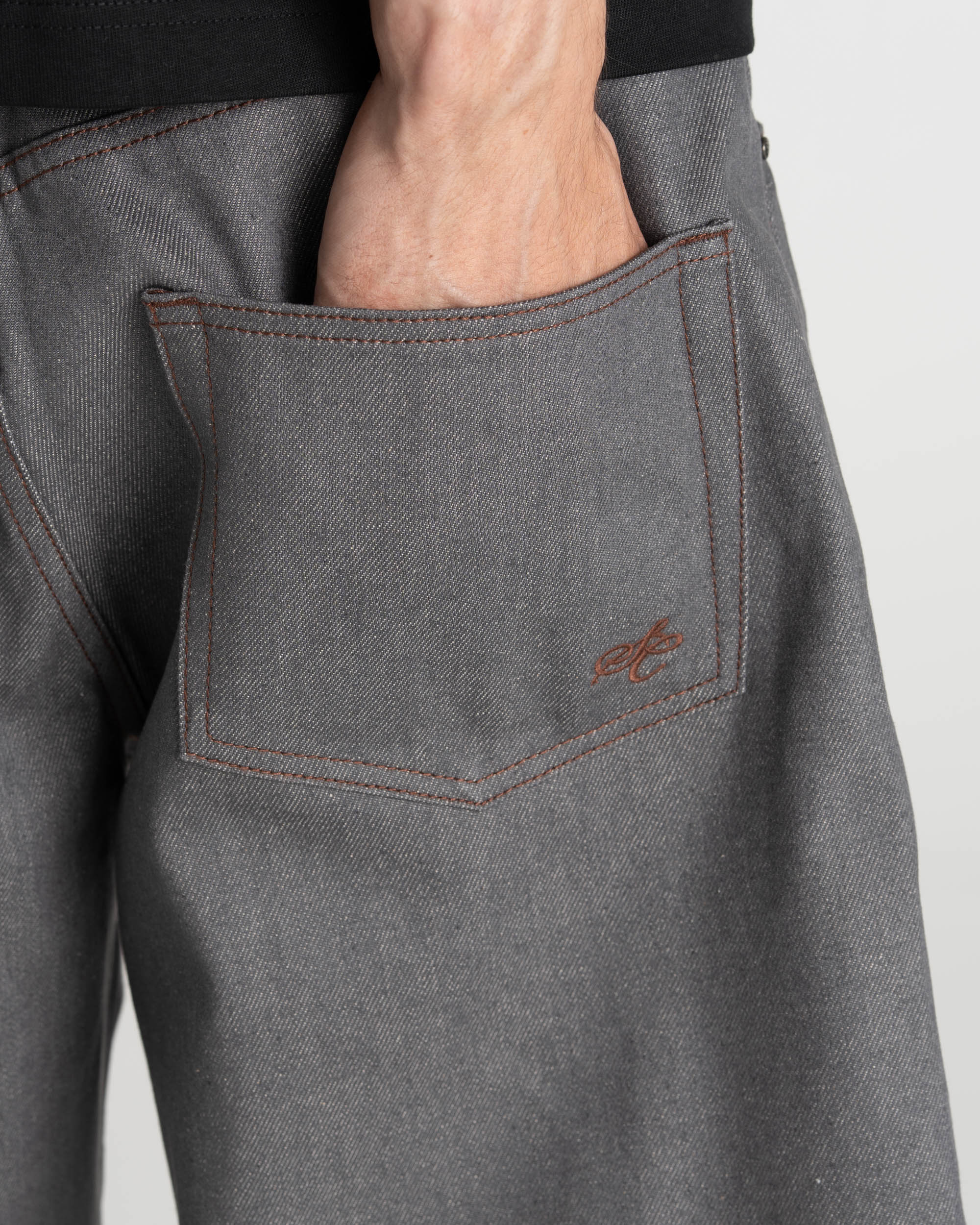 Jorts Grey Selvedge