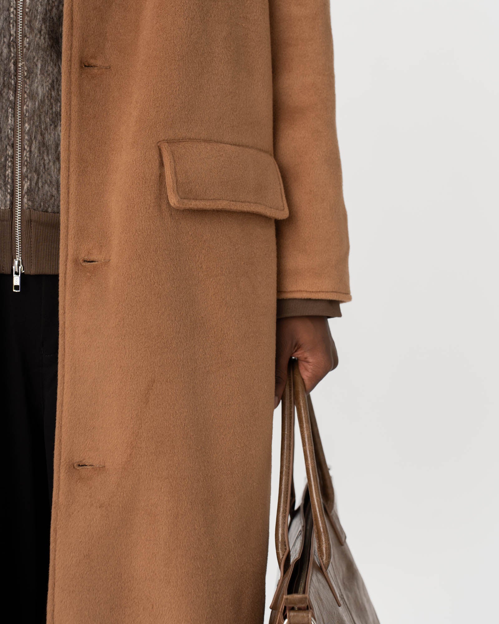 Raglan Coat Camel